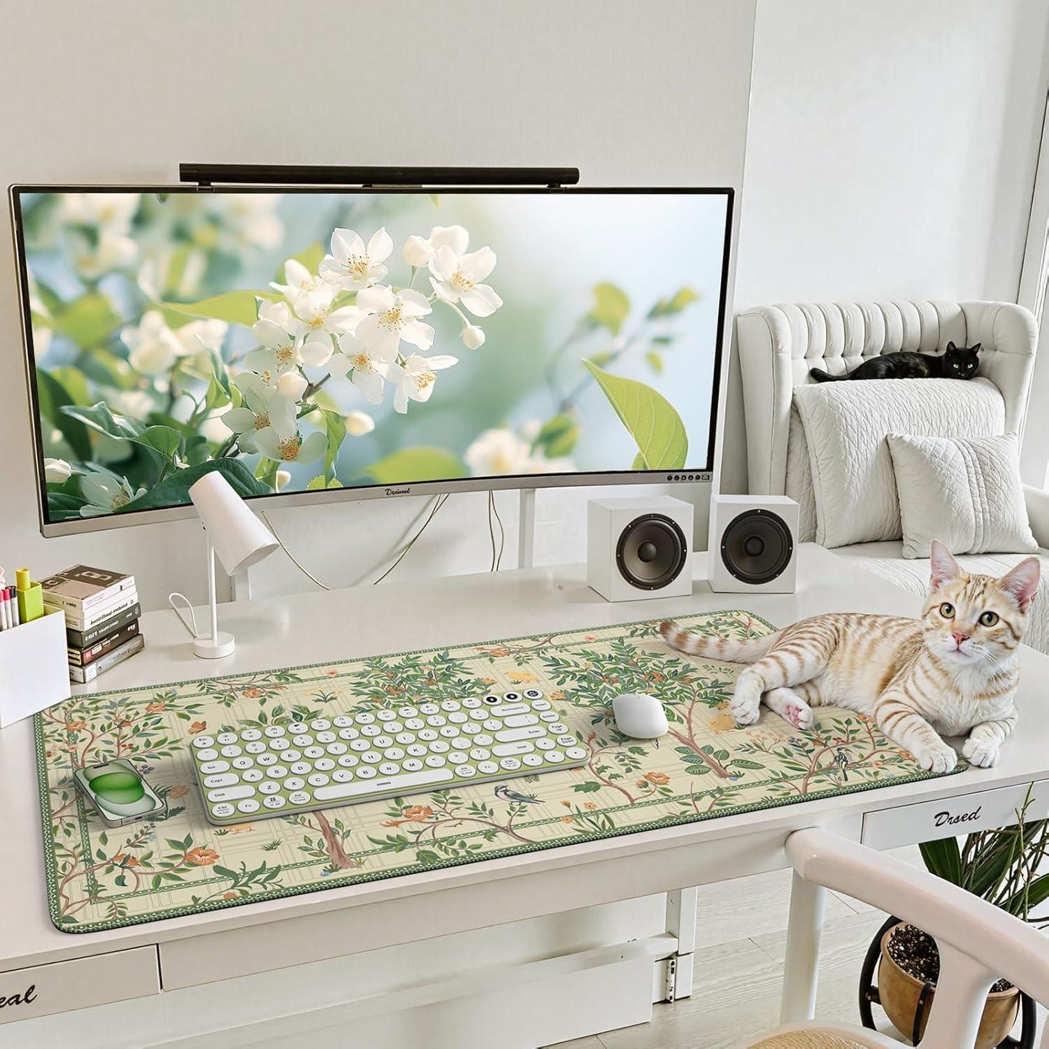 Alfombrilla de Escritorio iCasso Grande 90x40 cm Antideslizante