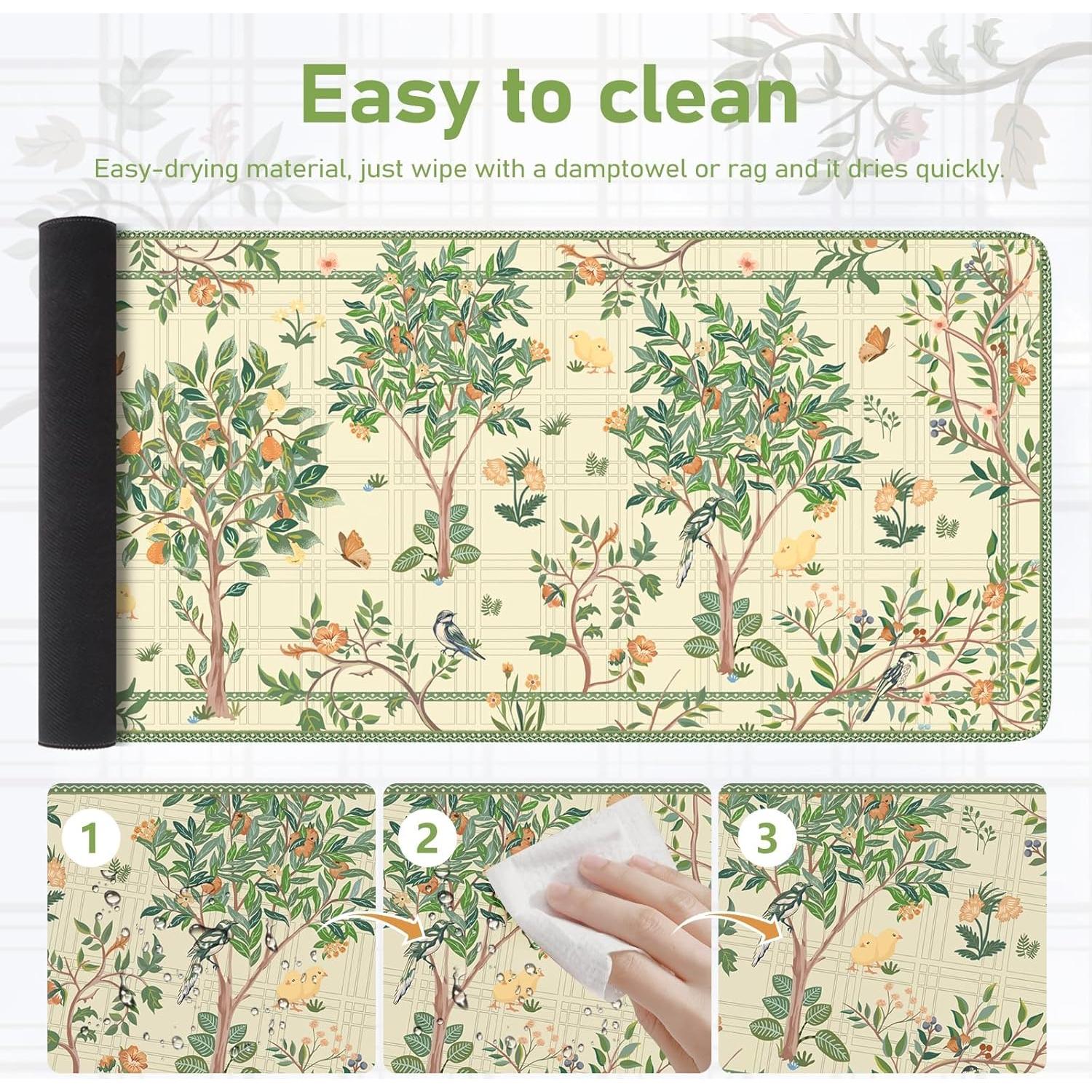 Alfombrilla de Escritorio iCasso Grande 90x40 cm Antideslizante