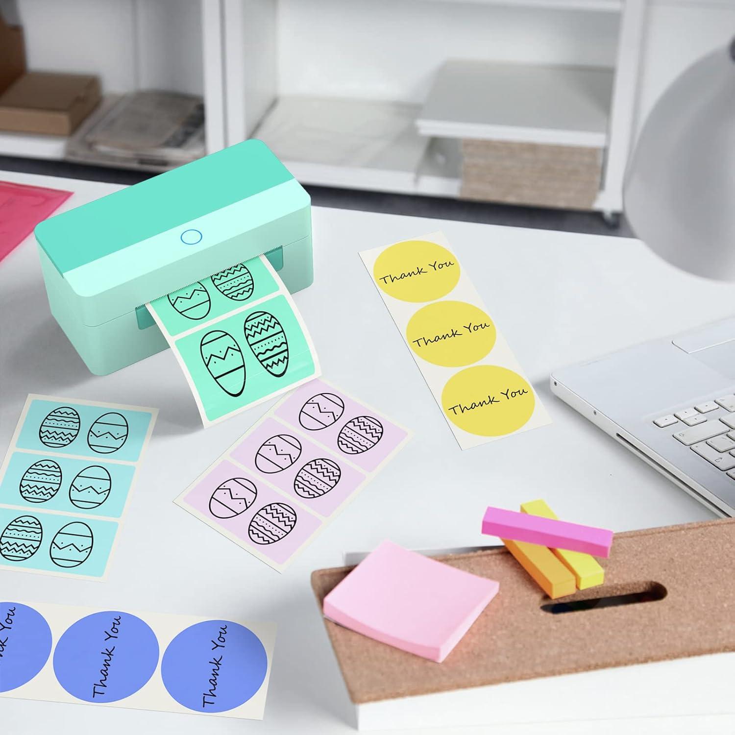 Impresora de Etiquetas Térmicas OFFNOVA 4B-2054N Verde 10x15 cm