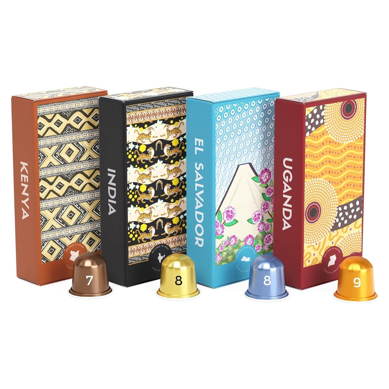 Cápsulas de Café Espresso Atlas Coffee Club 40 Unidades Tostado Medio