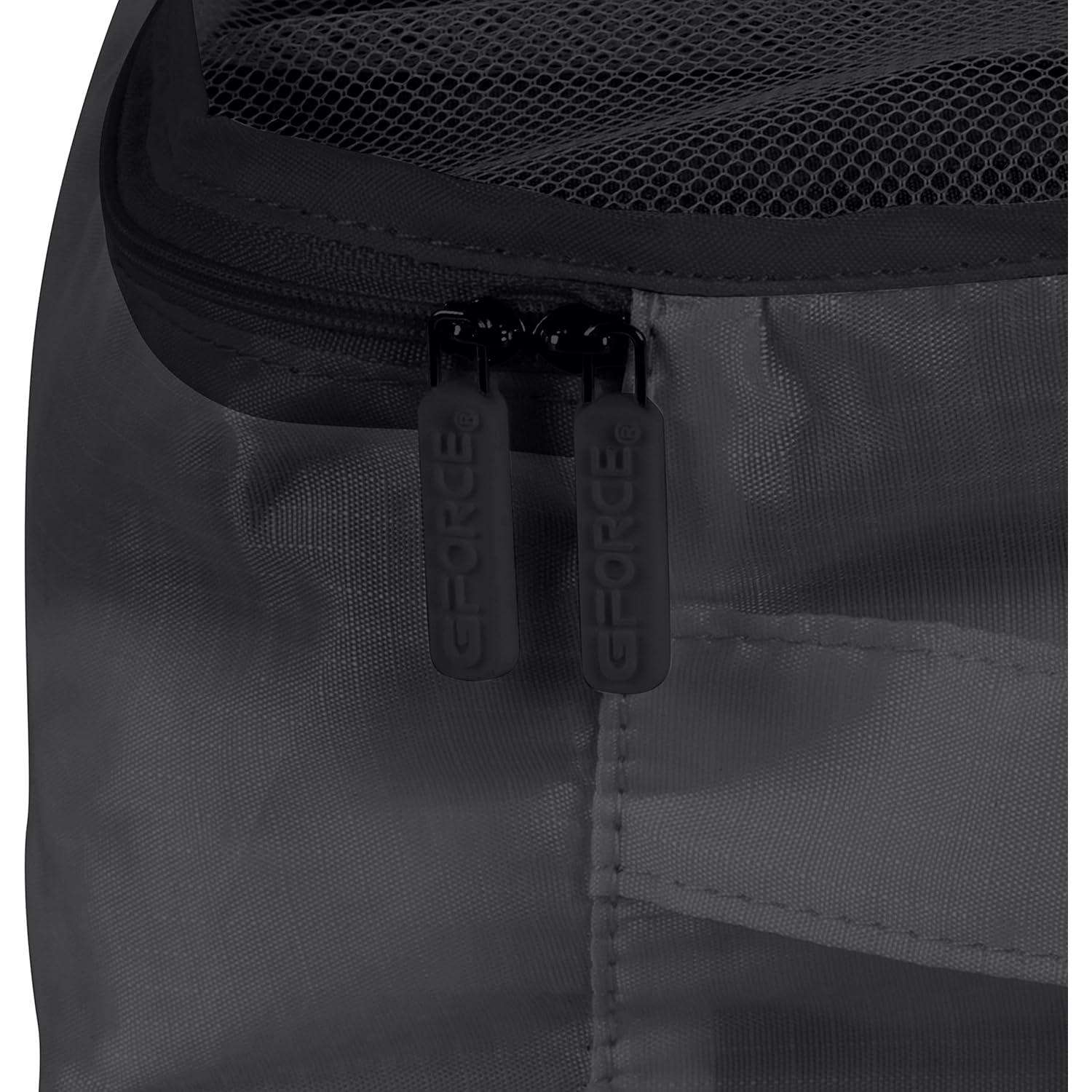 Juego de Viaje GForce 6 Piezas Organizador Maleta Negro