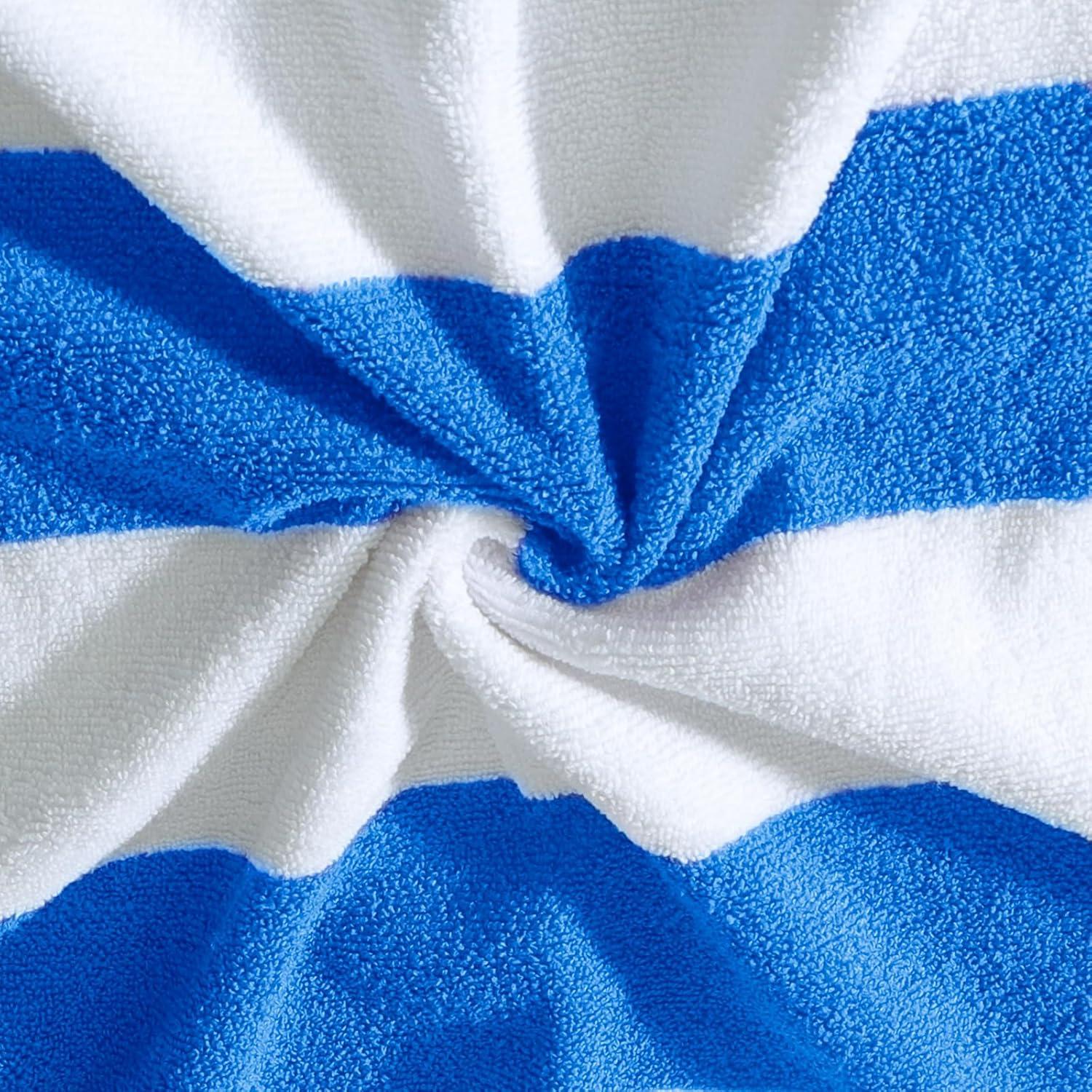 Toallas de Playa Microfibra Exclusivo Mezcla 4 Pack 76x152 cm Azul