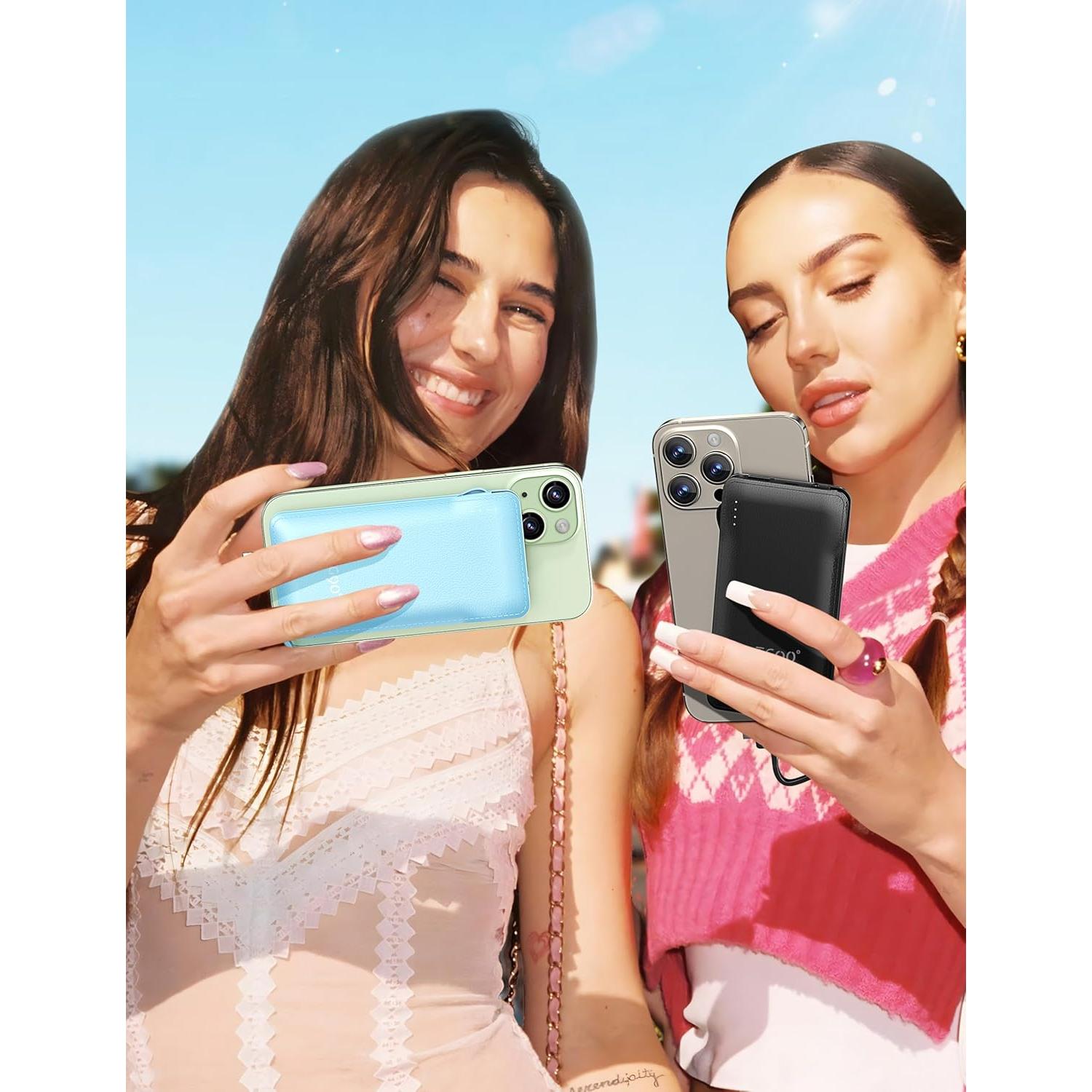 Banco de Energía 10000mAh TG90° con Enchufe AC Plegable