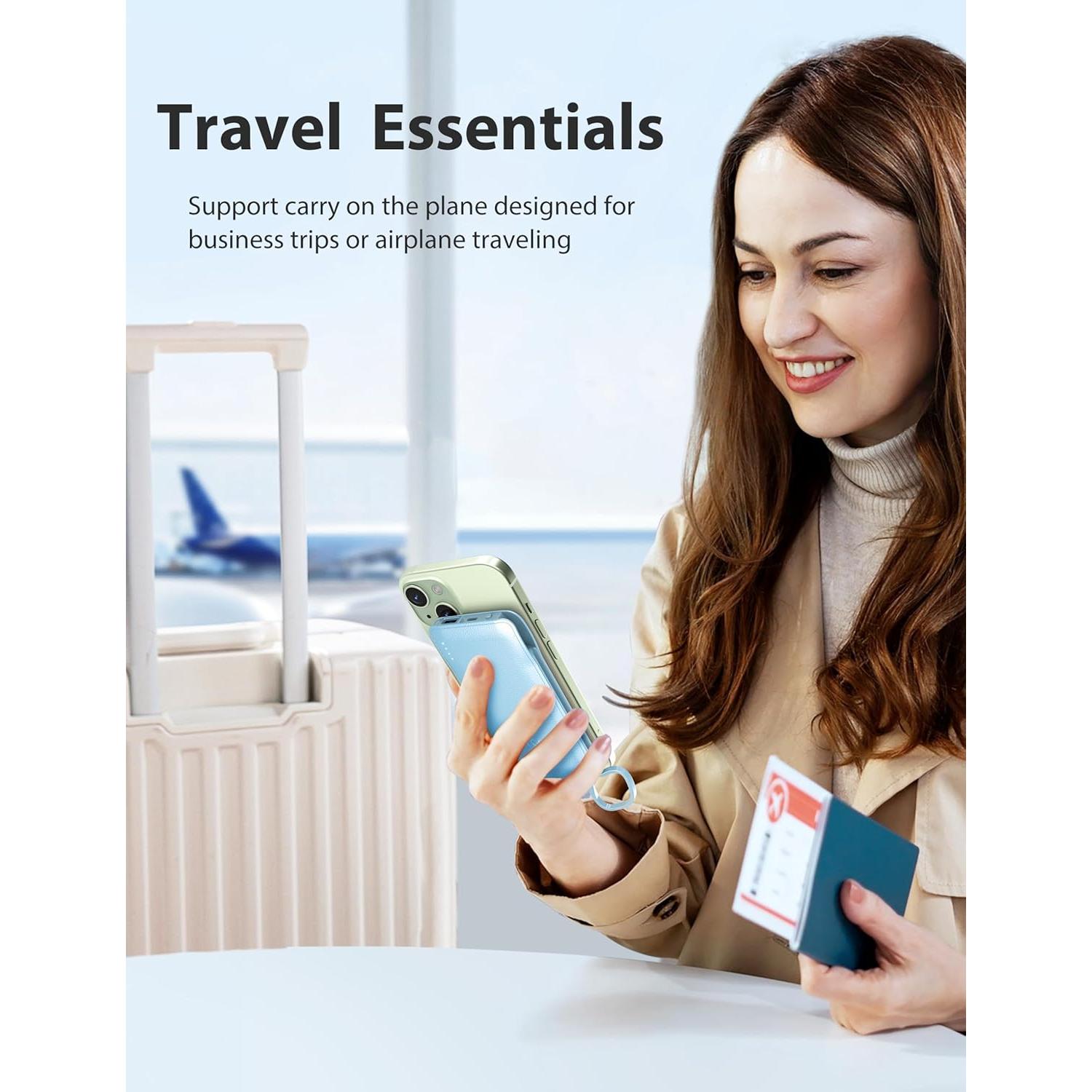 Banco de Energía 10000mAh TG90° con Enchufe AC Plegable