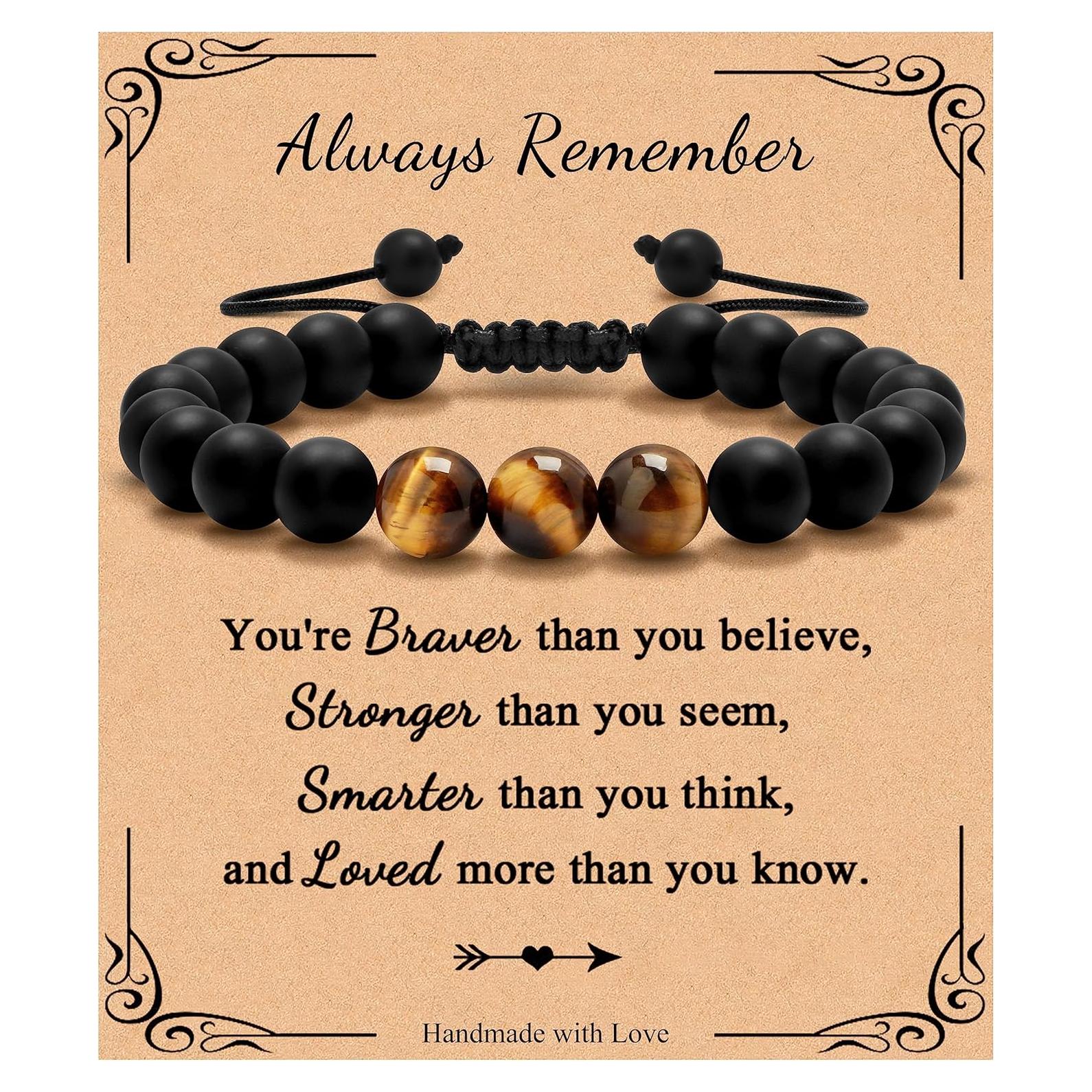 Pulsera de Ojo de Tigre para Hombres - Regalo Ideal