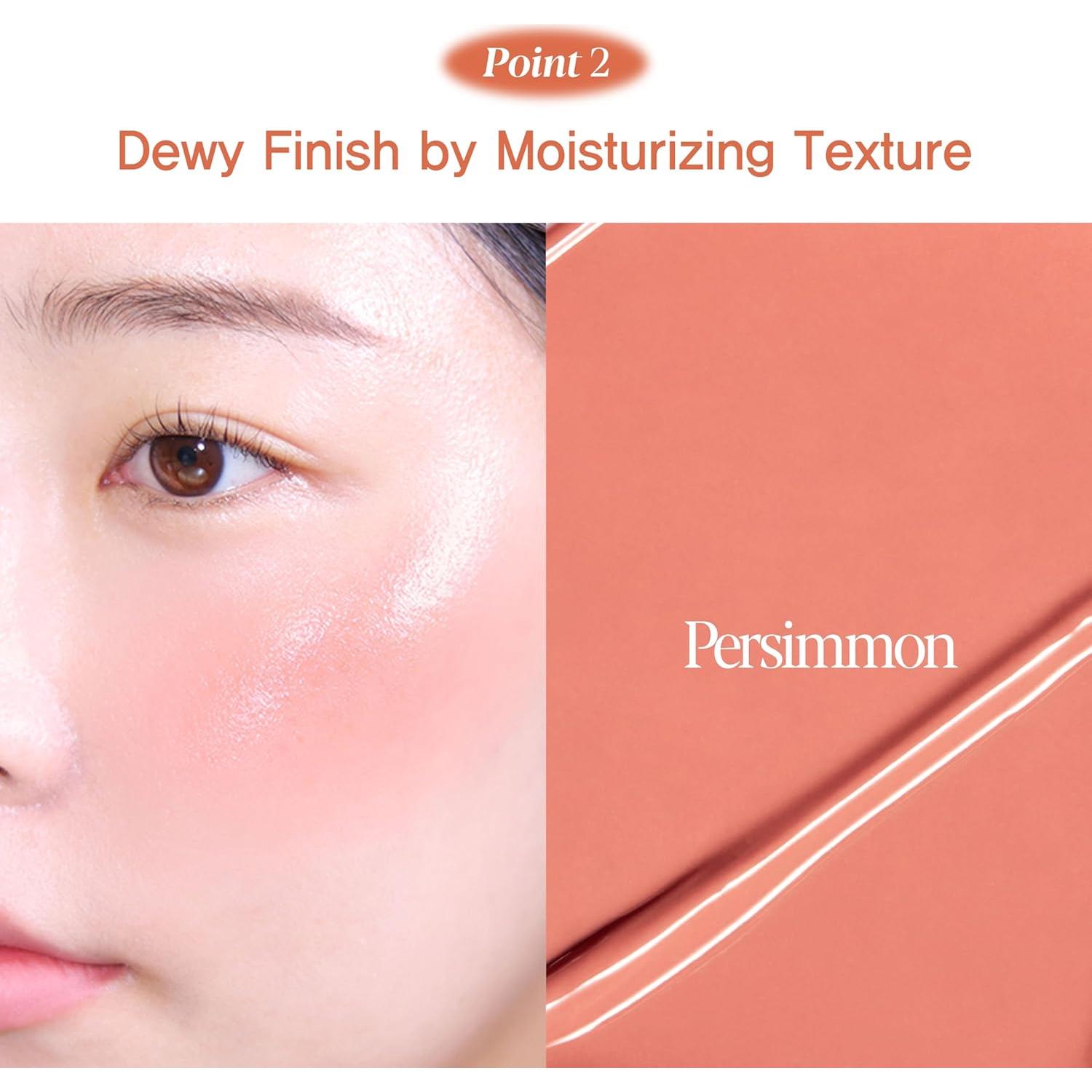 Rubor Líquido Espoir Tono-Ajuste #4 Persimón 40.82g