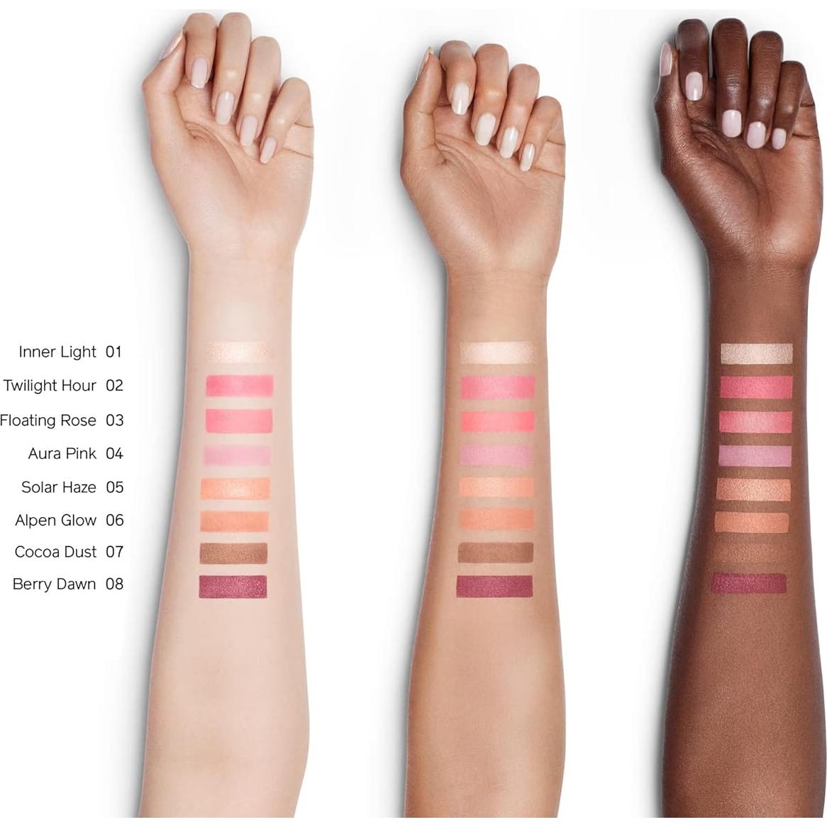 Rubor e Iluminador Shiseido InnerGlow 08 Amanecer Berry 40g