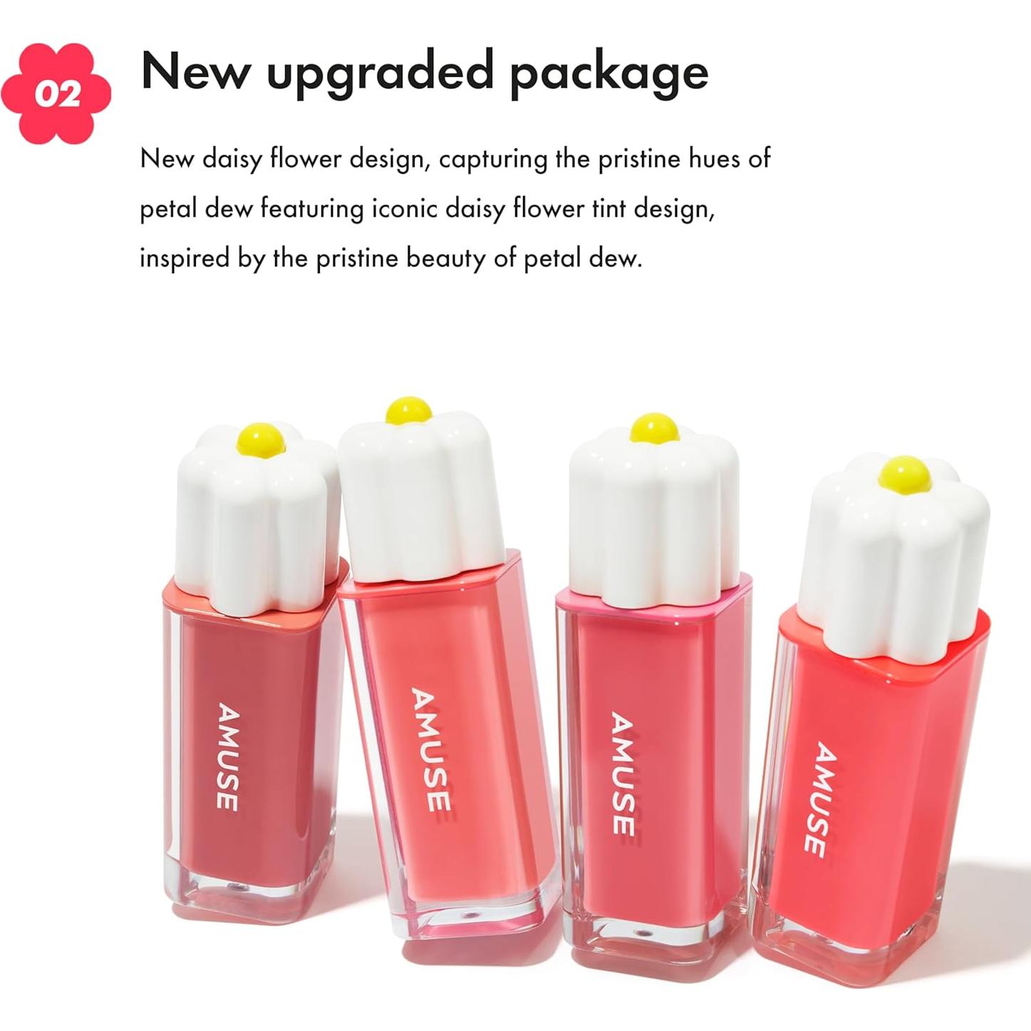 Tinte Labial Amuse Seoul 01 La Vie en Coral 35% Hidratante