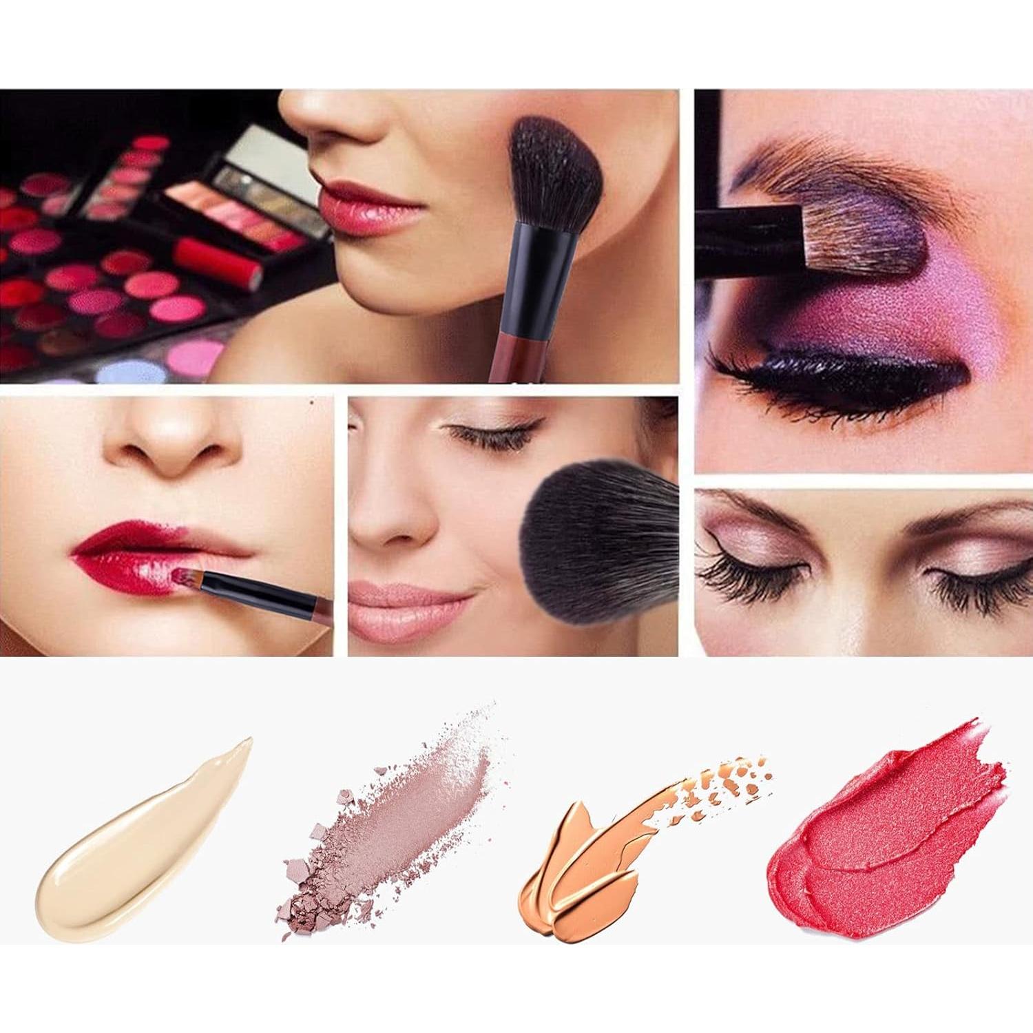 Conjunto de 9 Brochas de Maquillaje Mini Velony Vacay