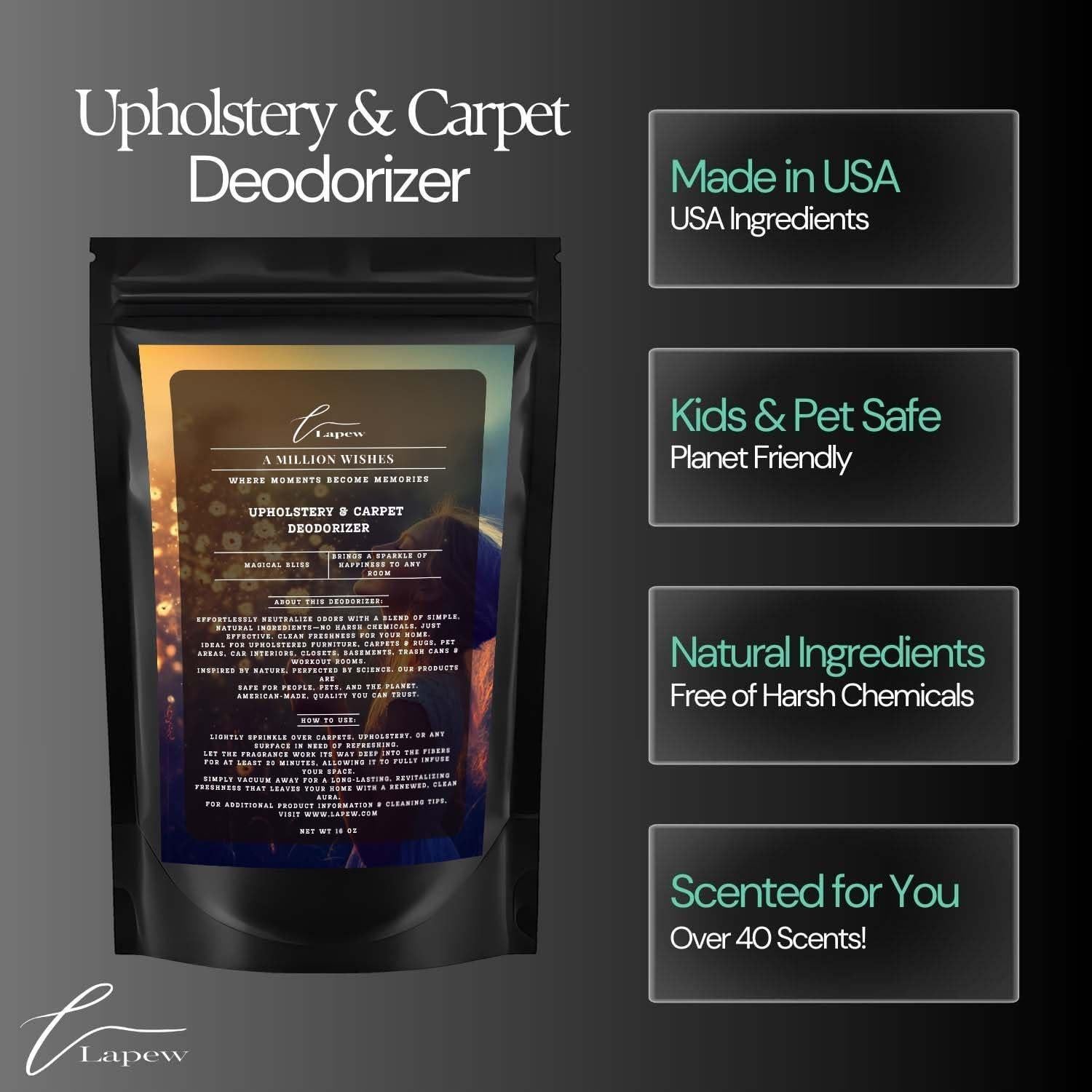 Ambientador en Polvo para Alfombras LaPew 450g - A Million Wishes