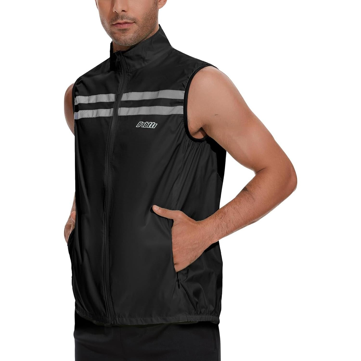 Chaleco de Seguridad Hi-Viz BPBTti para Hombre - Cortaviento