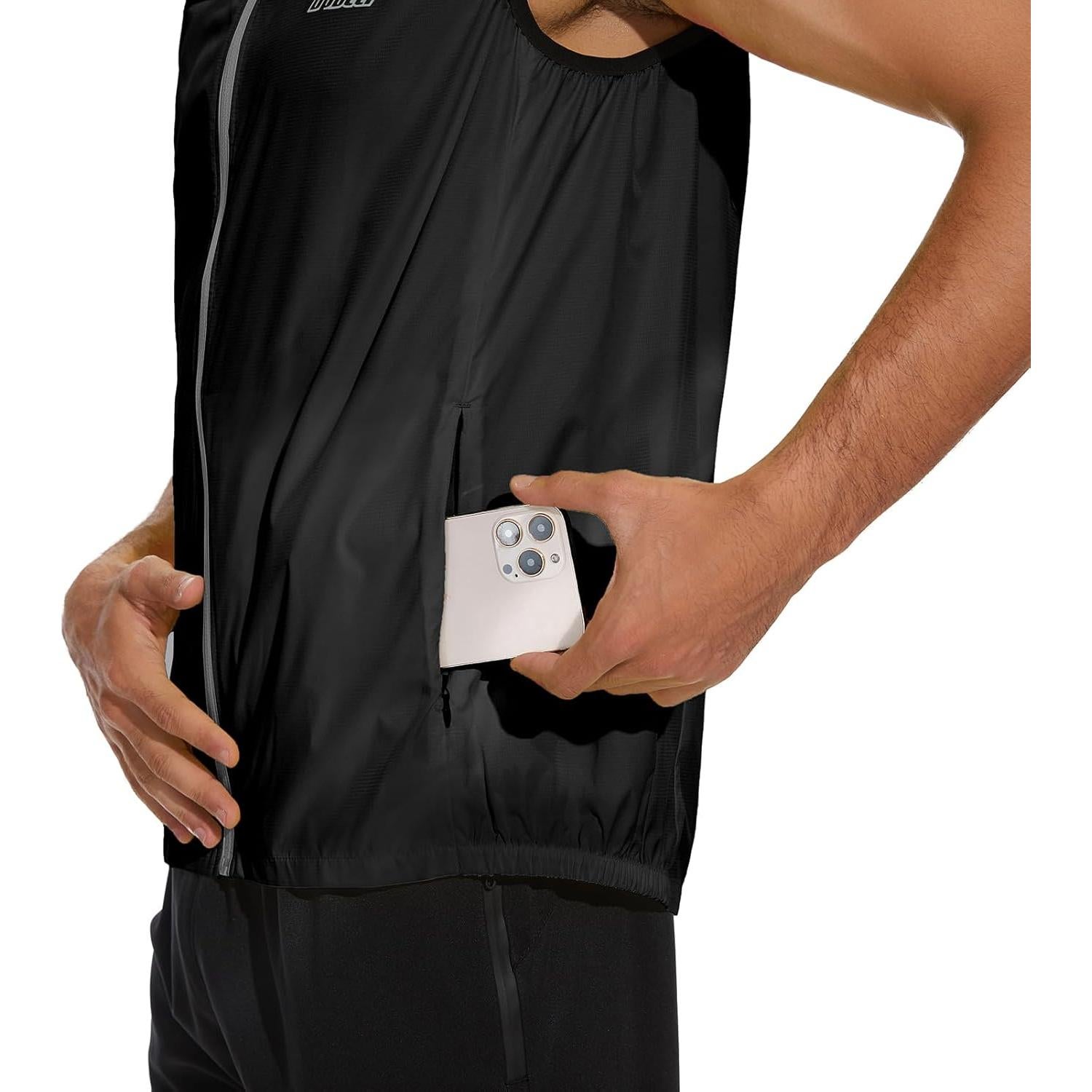 Chaleco de Seguridad Hi-Viz BPBTti para Hombre - Cortaviento