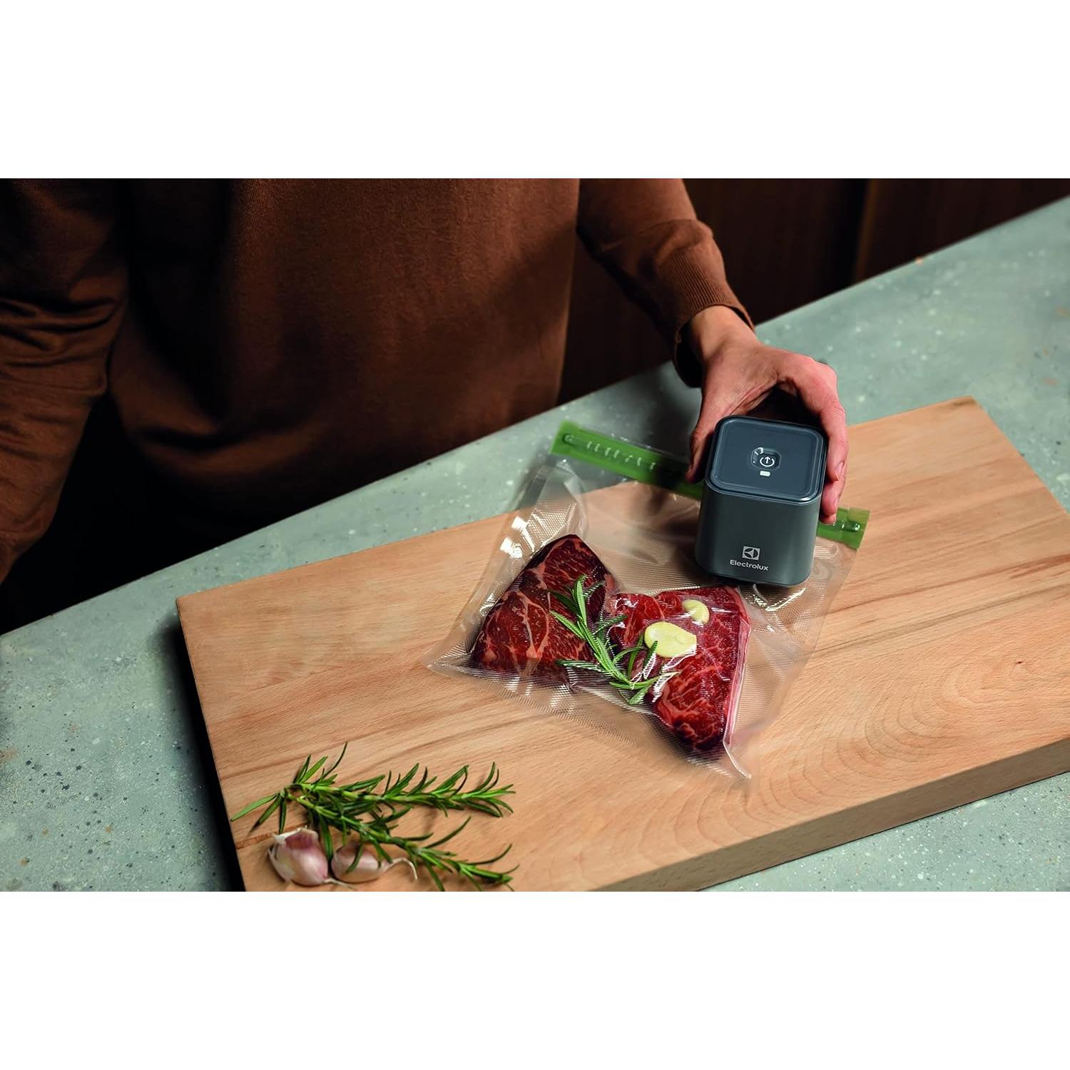 Sellador de Alimentos Electrolux 23EVSL01AY Recargable Gris