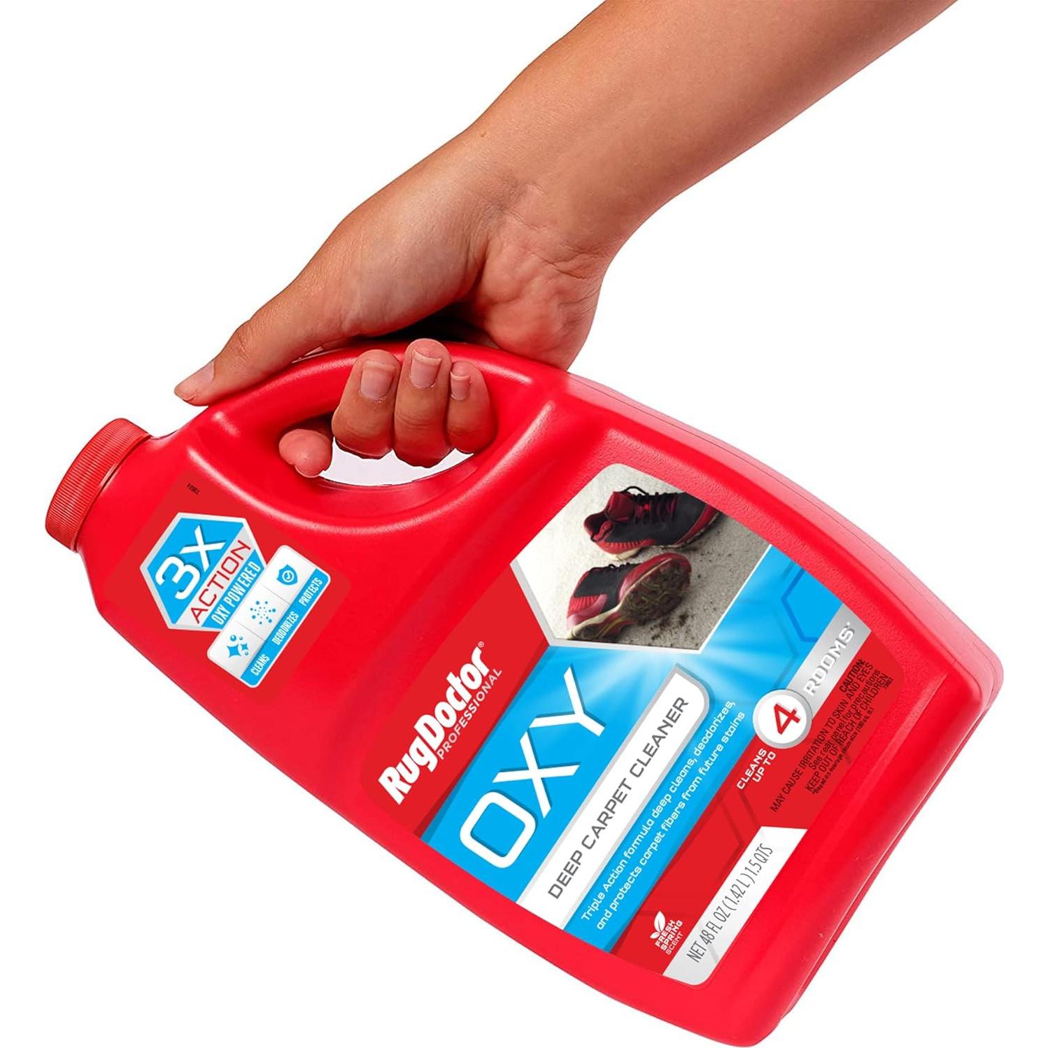 Limpiador de Alfombras Oxy Rug Doctor 1419 ml, Limpieza Profunda