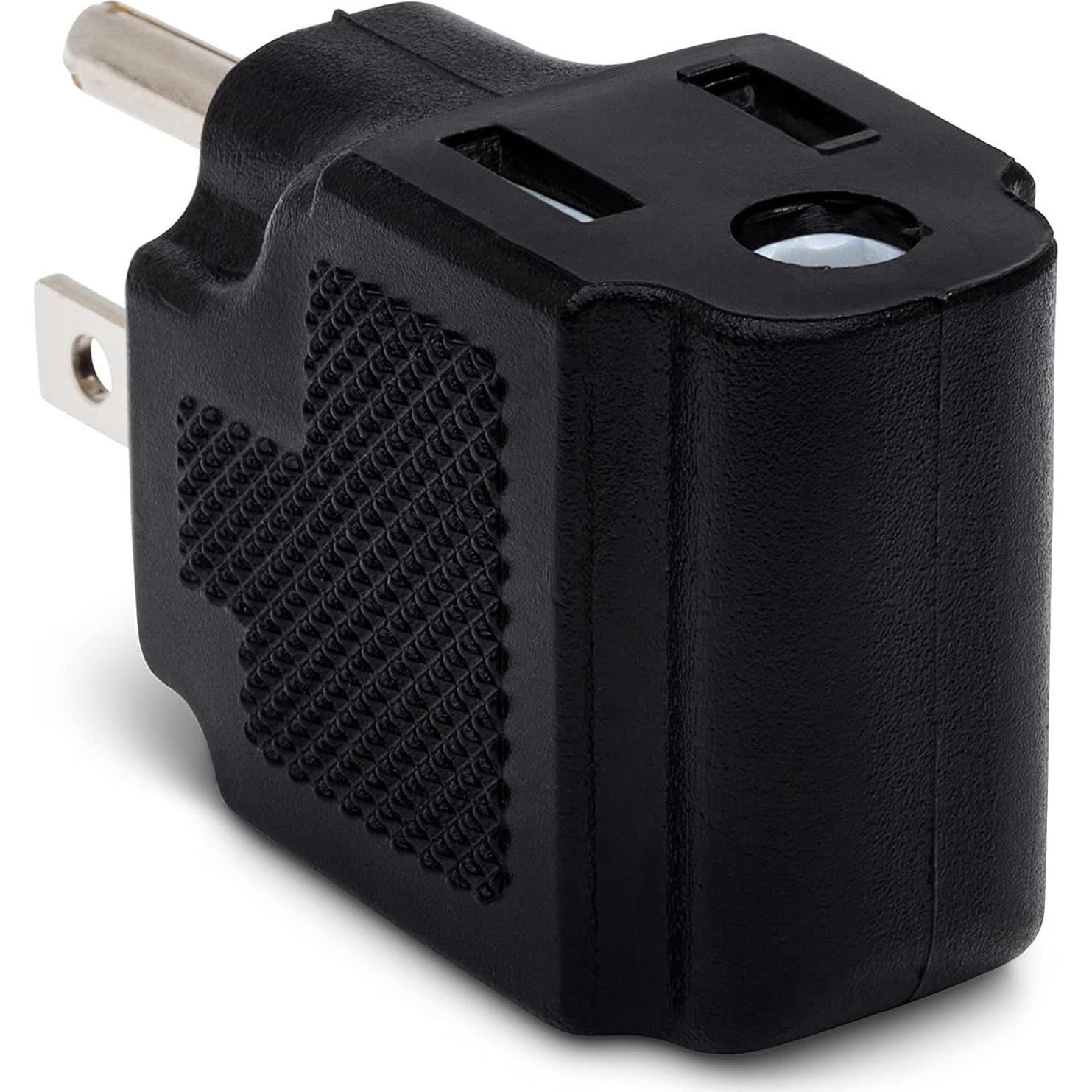 Adaptador de Poder en Ángulo Recto Hosa PWA-486 NEMA 5-15R a P