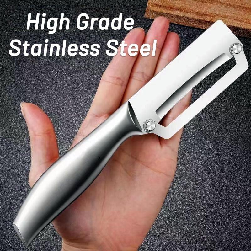 Pelador de Verduras Yopolaz Premium Acero Inoxidable 1 Paquete