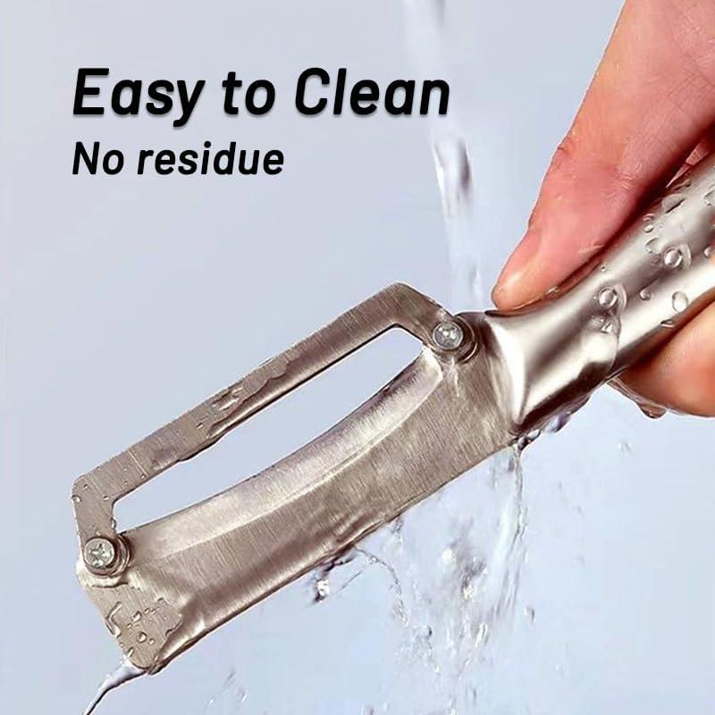 Pelador de Verduras Yopolaz Premium Acero Inoxidable 1 Paquete