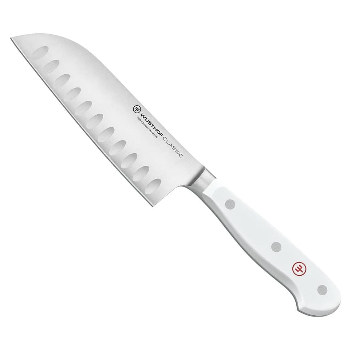 Cuchillo Santoku Wüsthof Classic White 12.7 cm Forjado