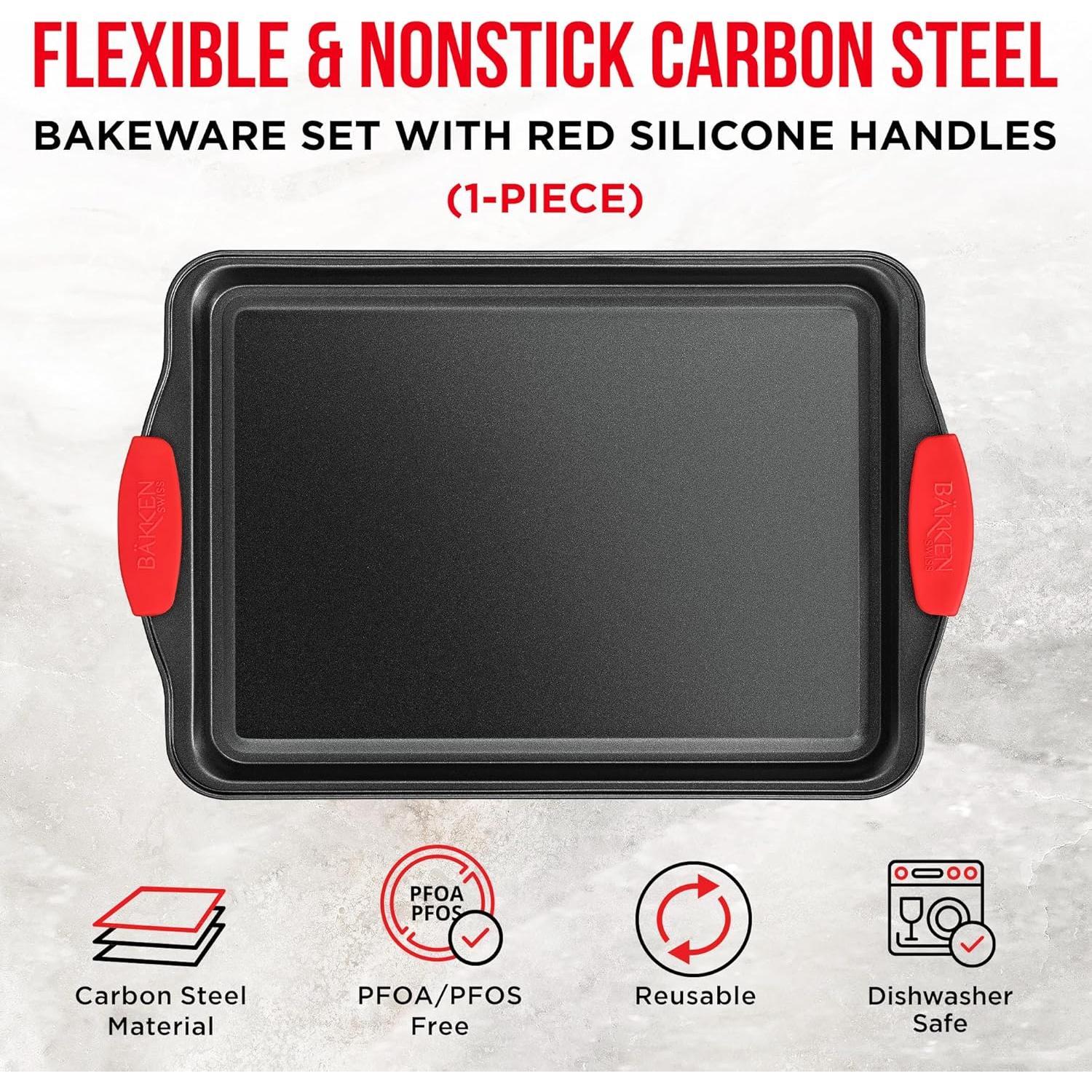 Bandeja para Galletas Bakken Suizo Antiadherente 33.8x22.6cm