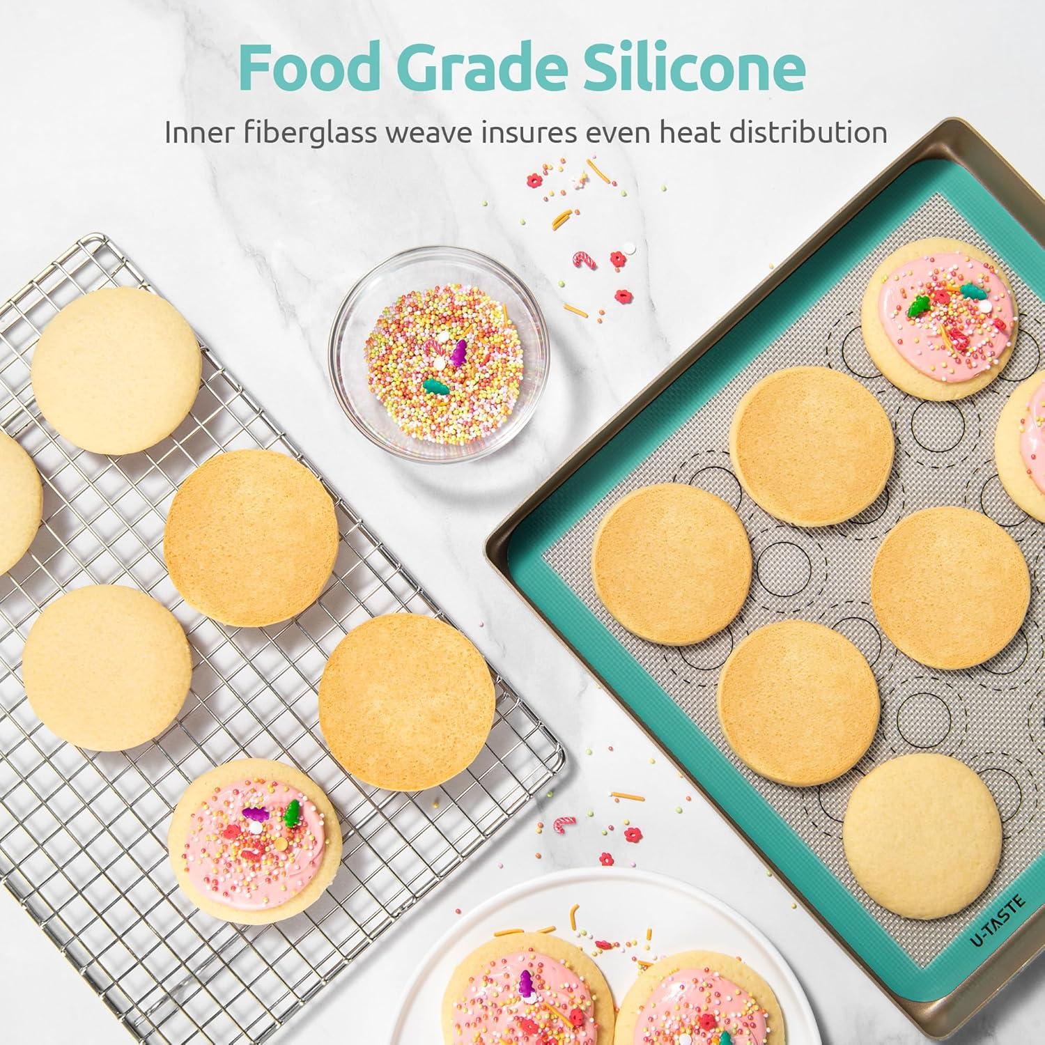 Mat de Silicona Antiadherente U-Taste 28x28cm Resistente al Calor