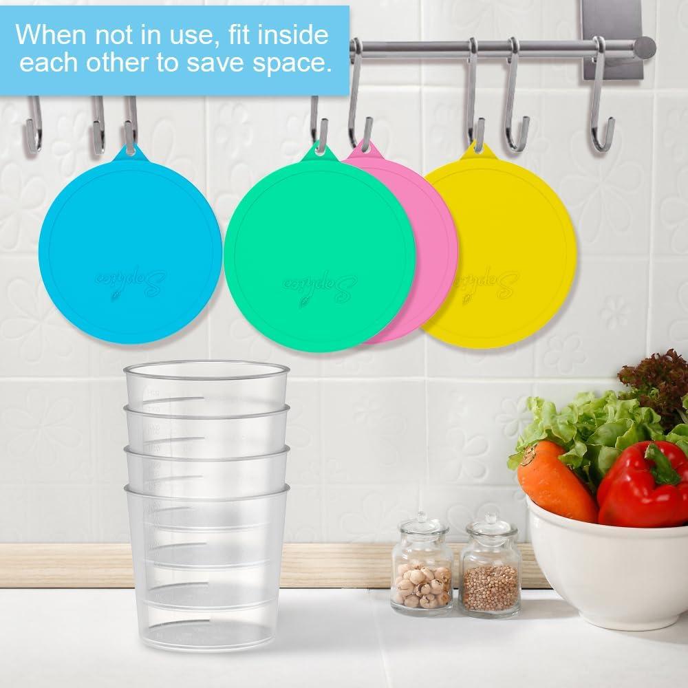 Contenedores de Helado SOPHICO 1.5L con Tapas de Silicona - Paquete de 4