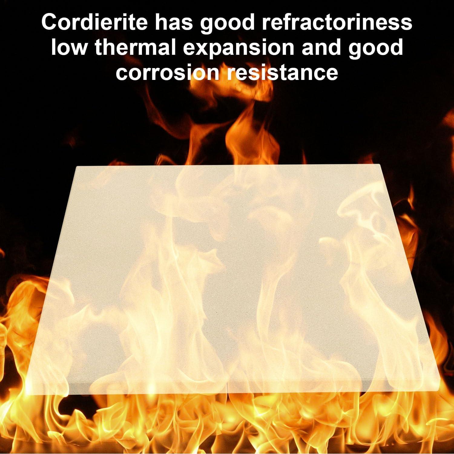 Piedra para Pizza Cuadrada 33.5 cm Cordierita Ooni Koda Fyra