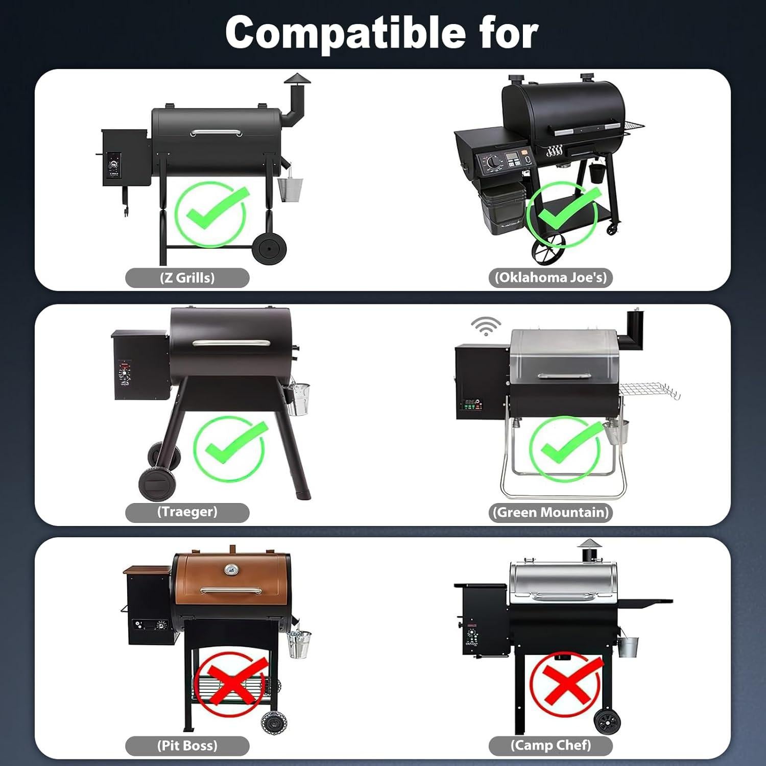 Forro de Cubo de Grasa Traeger BAC407 - Paquete de 15 Unidades