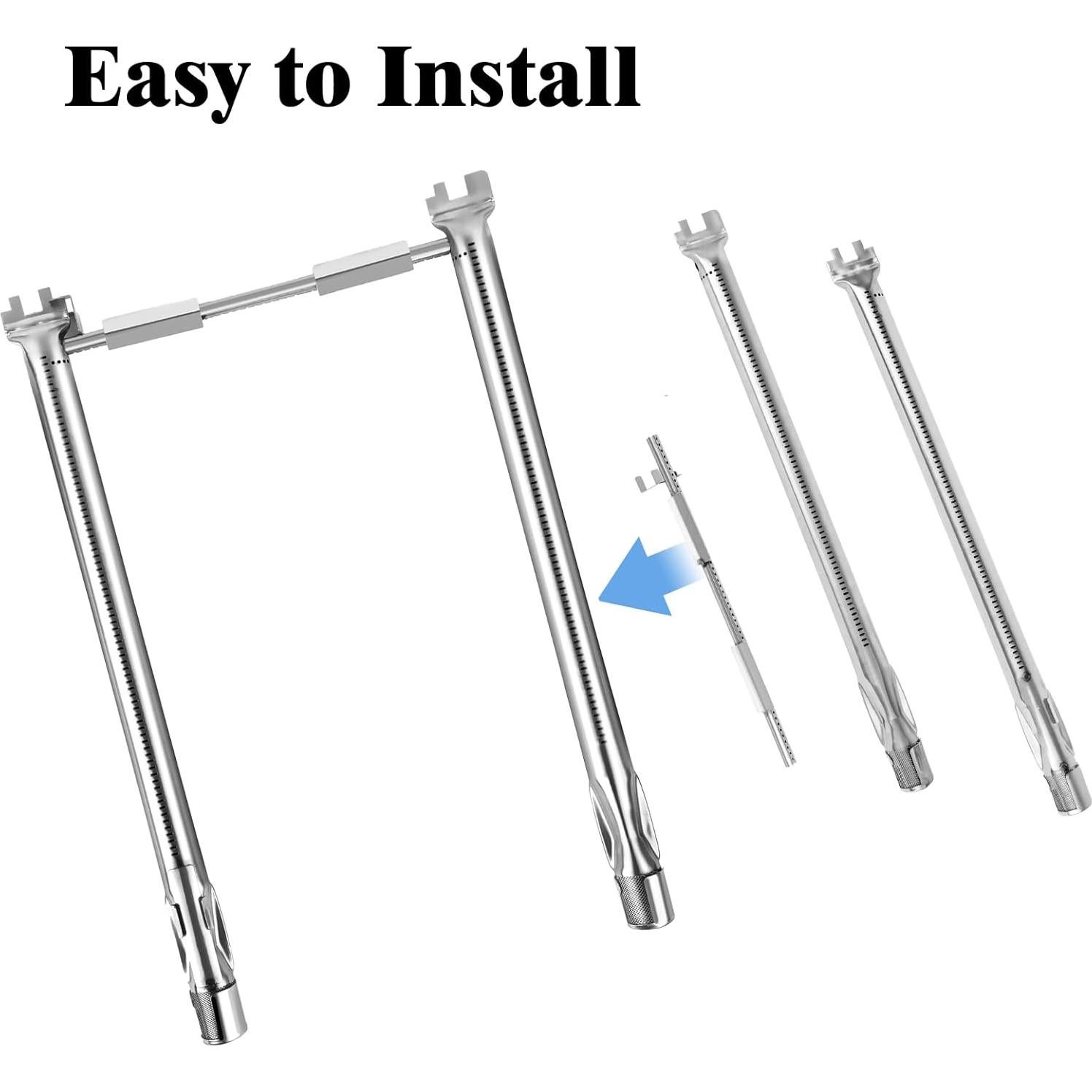 Piezas de Repuesto Weber Spirit II 200 - Barras Sabor 7635, Quemador 69785, Deflector 67060