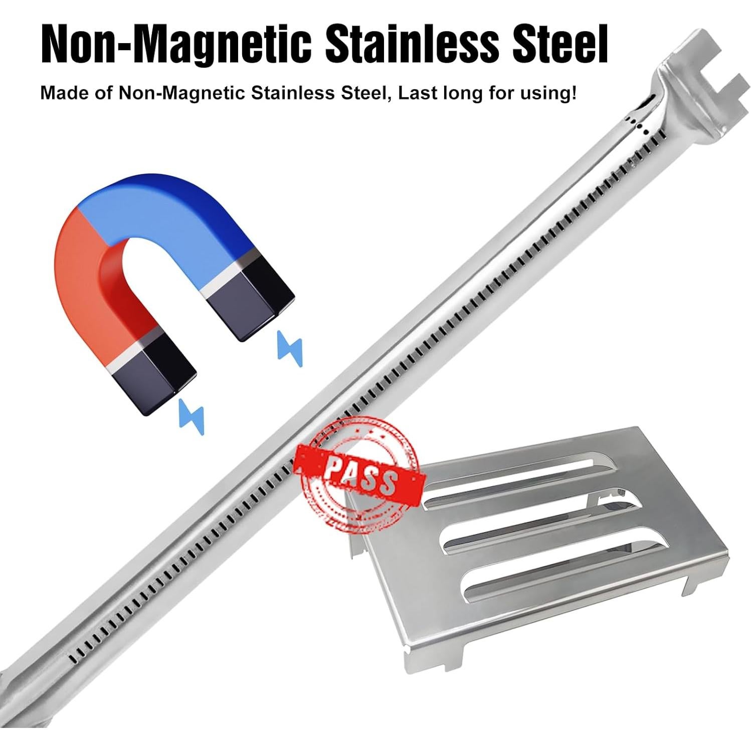 Piezas de Repuesto Weber Spirit II 200 - Barras Sabor 7635, Quemador 69785, Deflector 67060