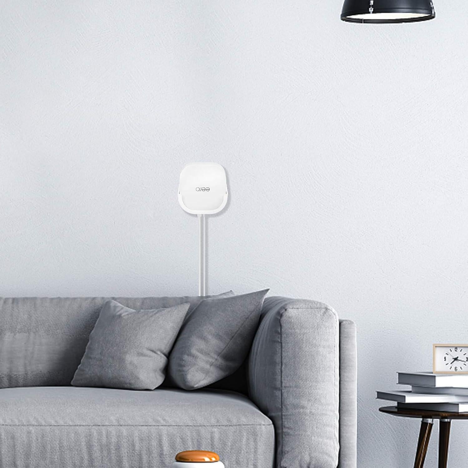 Soporte de pared HOLACA para enrutador eero 6 Wi-Fi 6 sin tornillos