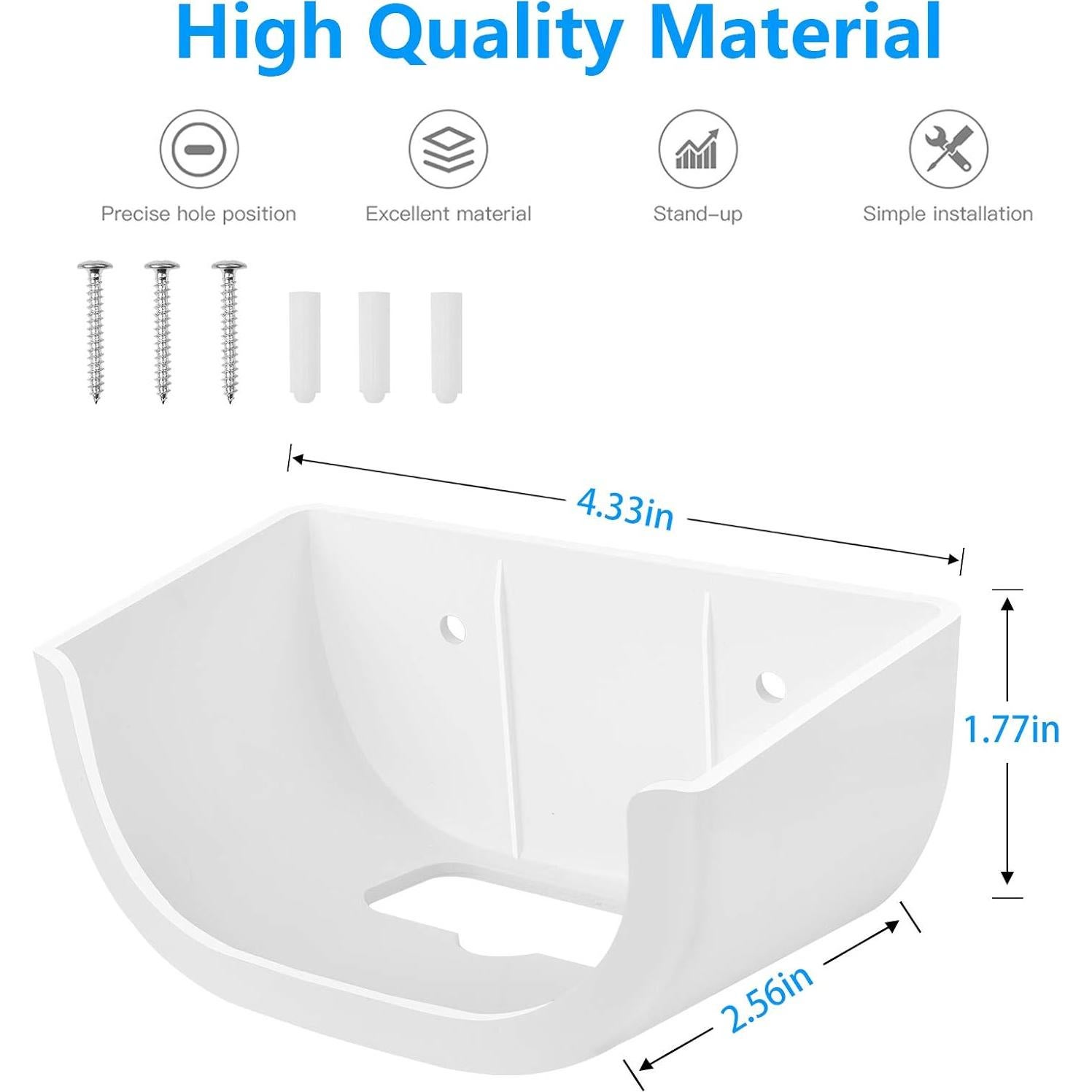 Soporte de pared HOLACA para enrutador eero 6 Wi-Fi 6 sin tornillos