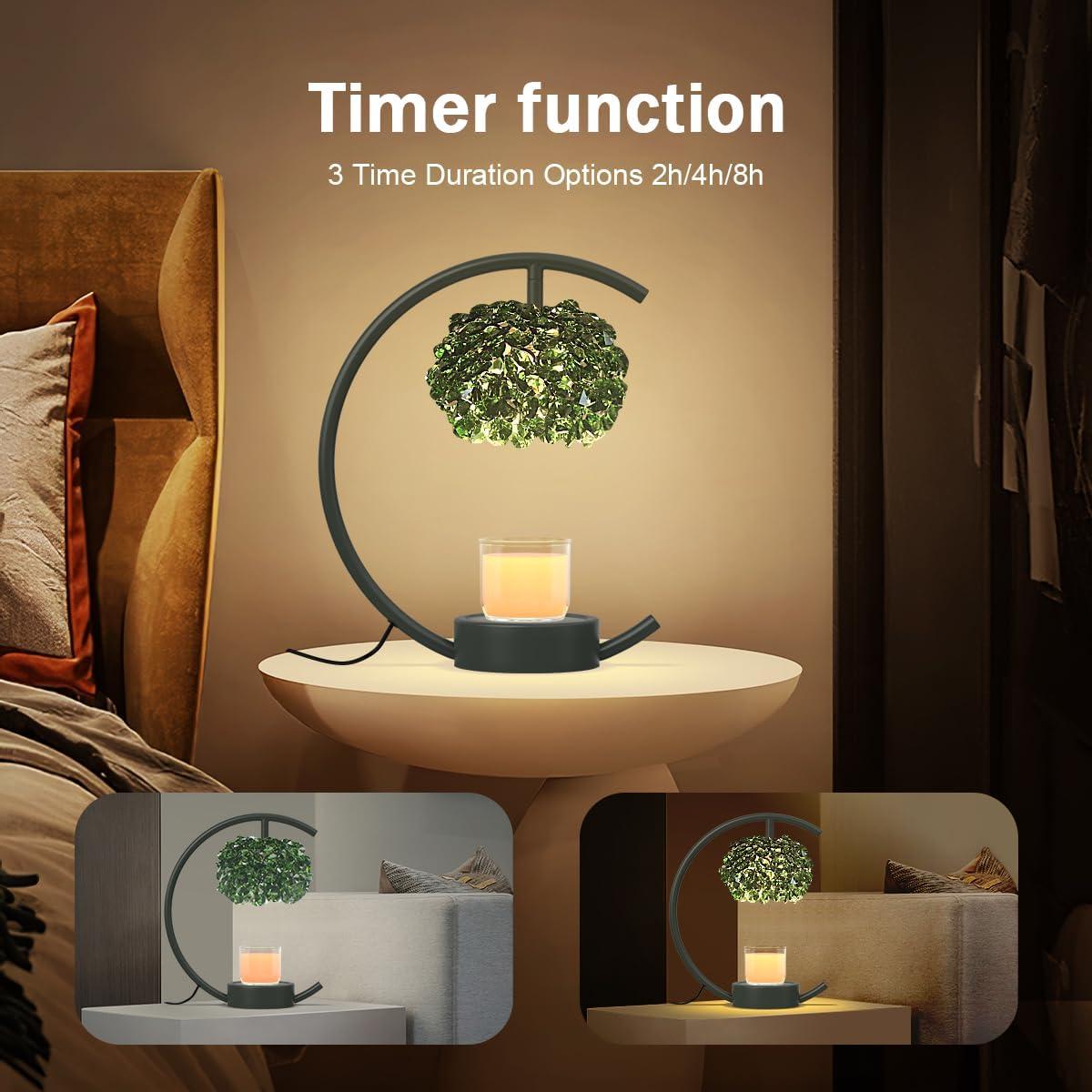 Lámpara de Calentamiento para Velas Yeuslor Verde 35W