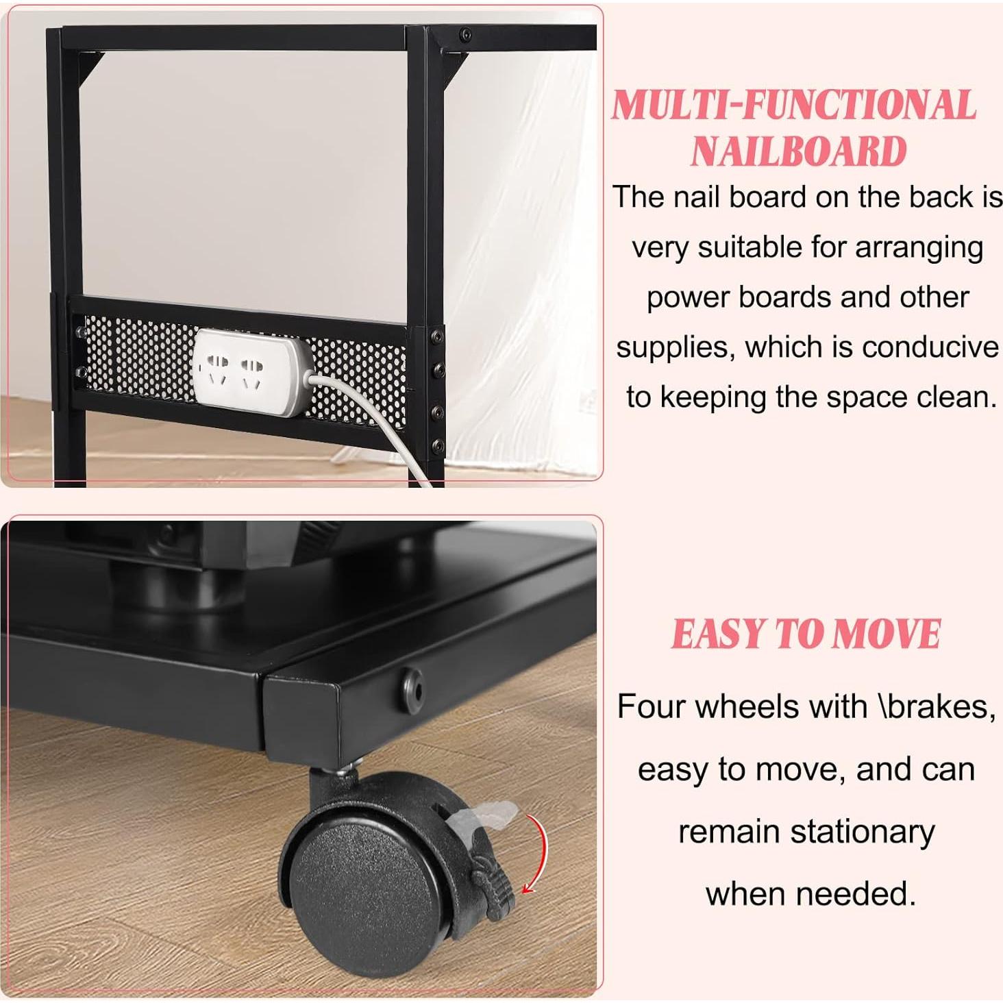 Soporte para PC Liitrton BGHK4122 con Ruedas y 2 Niveles