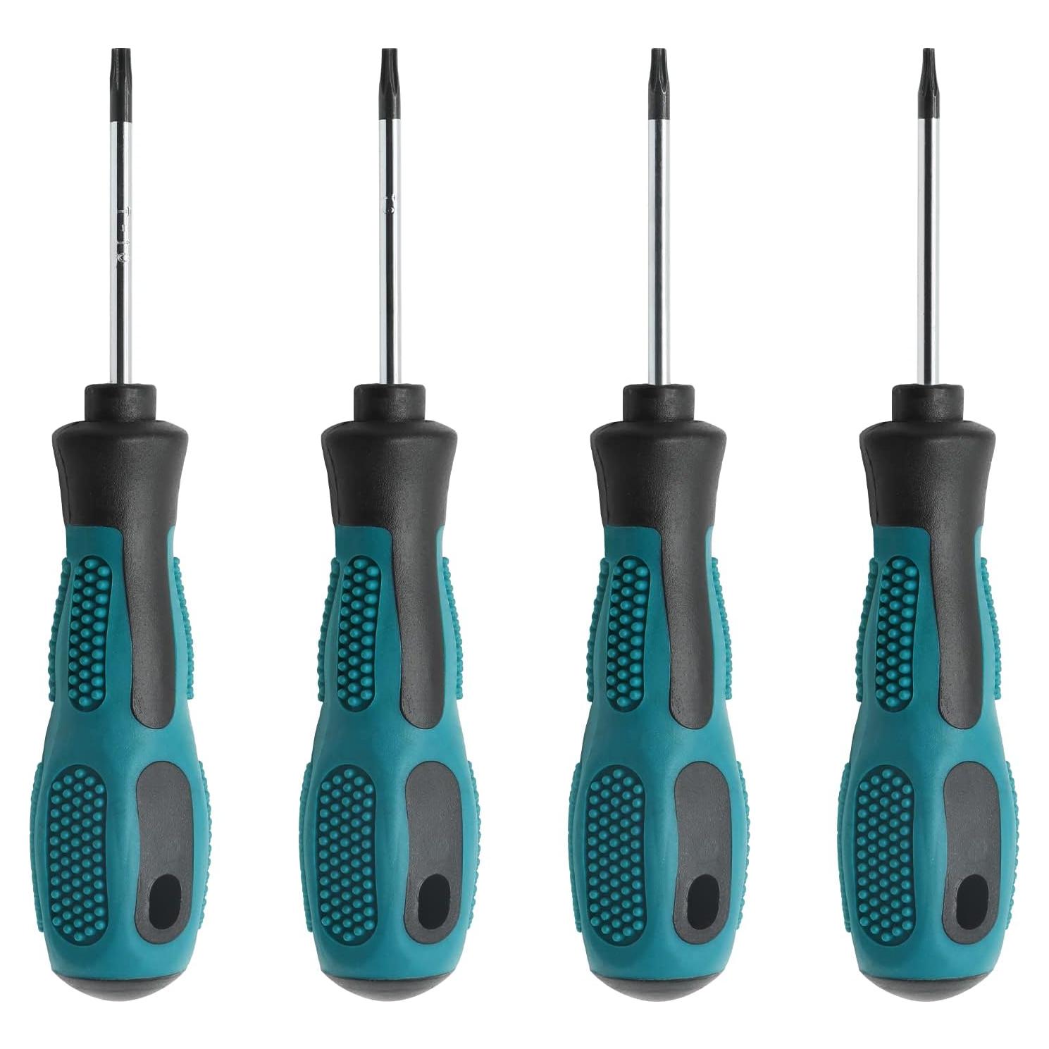 Juego de 4 Destornilladores Torx LDEXIN T6 T8 T9 T10 Magnéticos