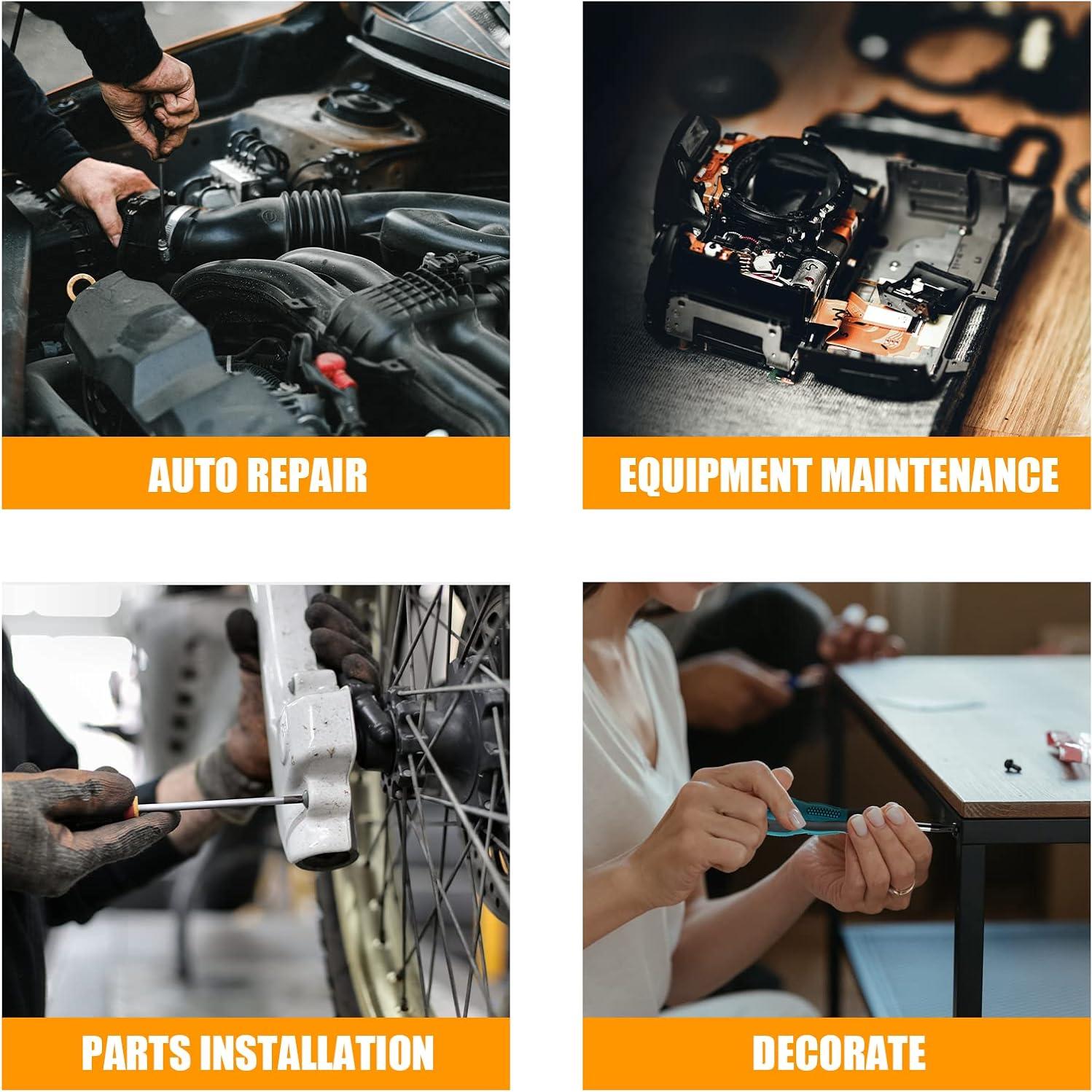 Juego de 4 Destornilladores Torx LDEXIN T6 T8 T9 T10 Magnéticos