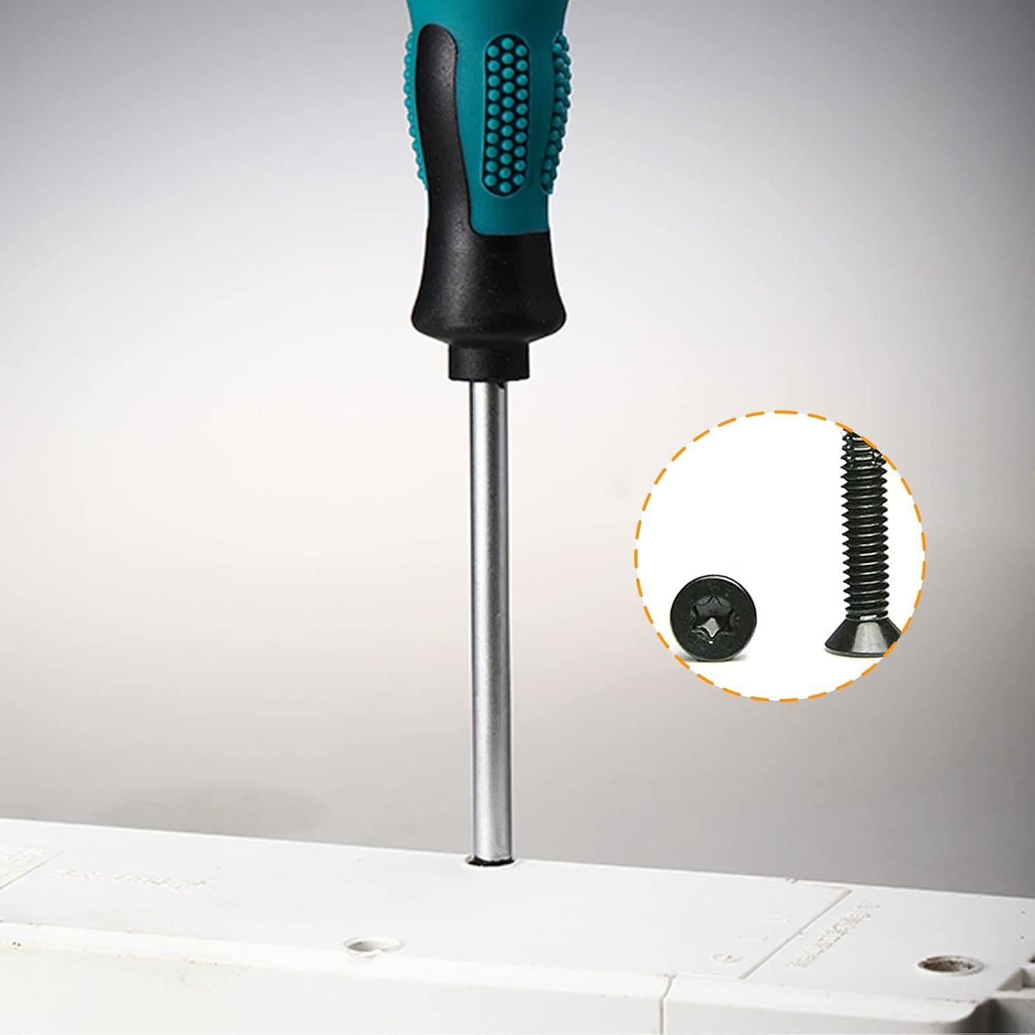 Juego de 4 Destornilladores Torx LDEXIN T6 T8 T9 T10 Magnéticos