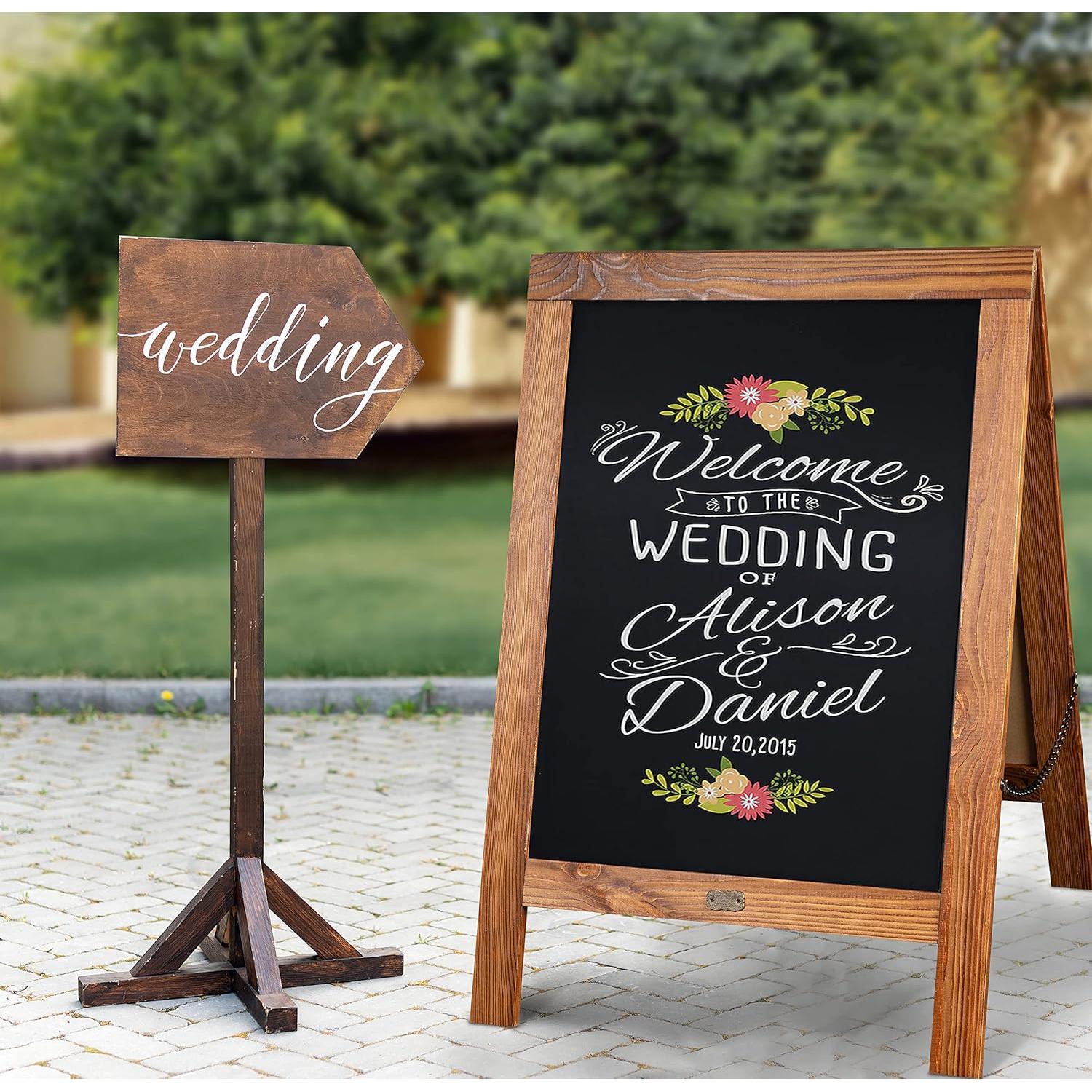 Pizarra Magnética Doble Cara HBCY Creations 50.8x76.2cm Marrón