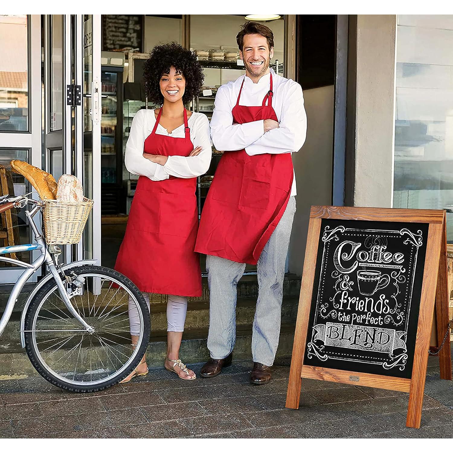 Pizarra Magnética Doble Cara HBCY Creations 50.8x76.2cm Marrón