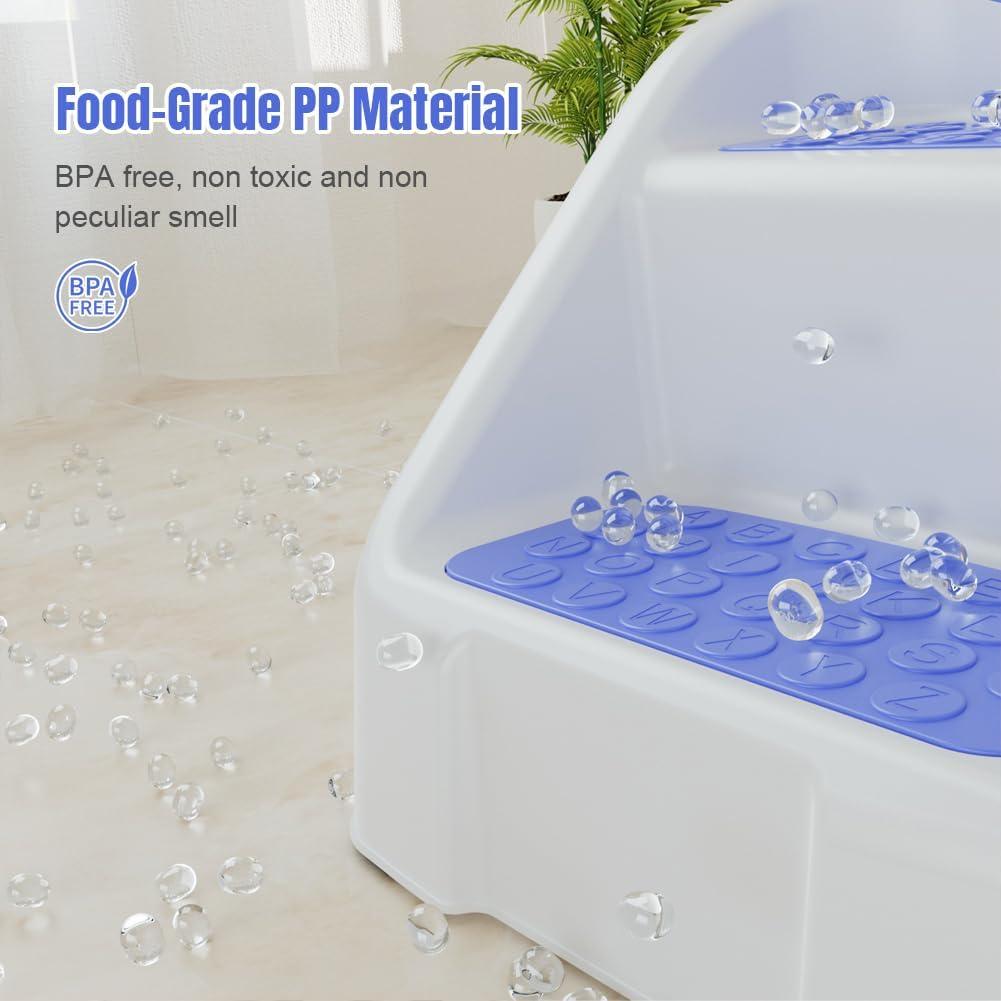 Escalera Plegable Antideslizante Bonbay para Niños 2 Pasos