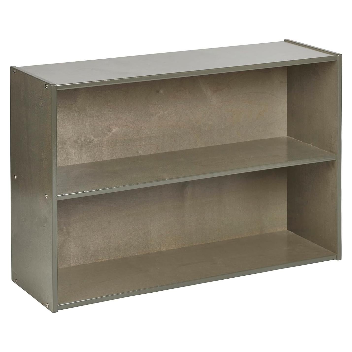 Estantería de Almacenamiento ECR4Kids 2 Niveles 61cm Gris
