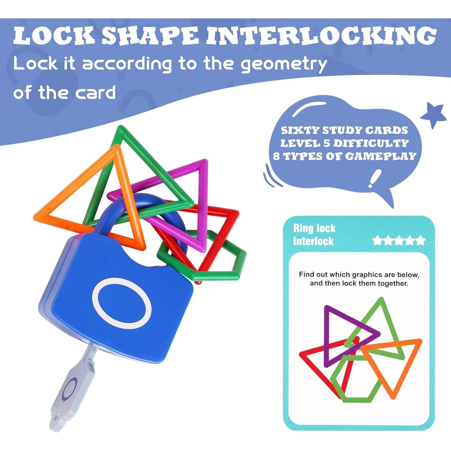 Juguete Educativo Montessori AXEARTE de Clasificación de Formas