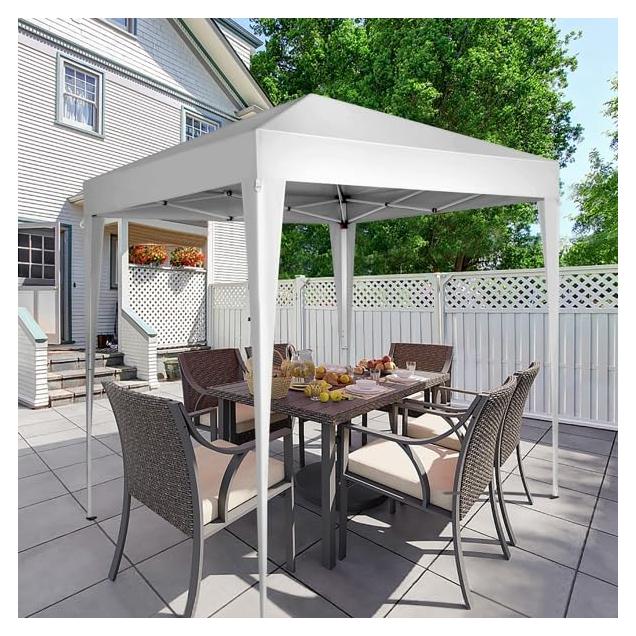 Carpa de Fiesta Genérico 3.05x3.05m Blanca Impermeable