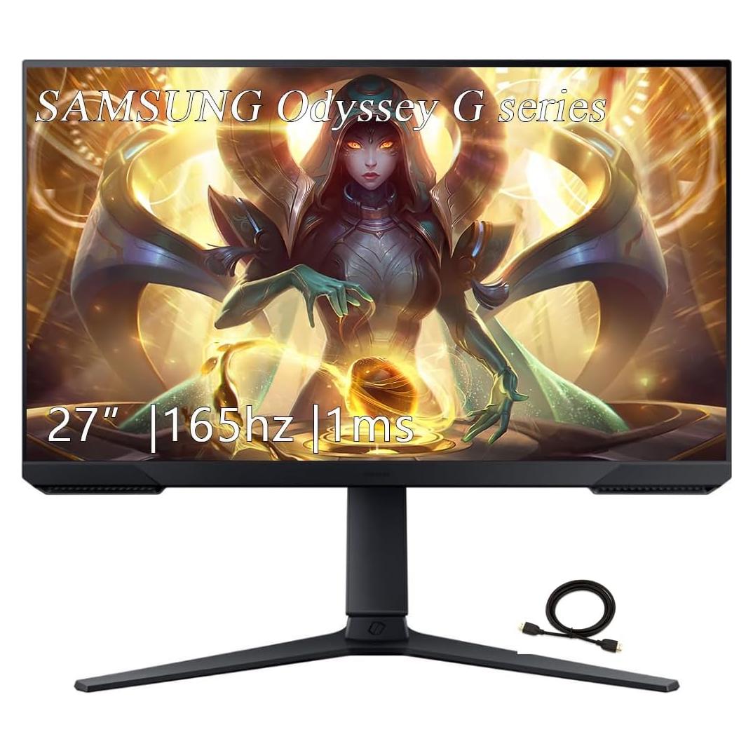 Monitor de Juegos Samsung 27" Odyssey G Series FHD 165Hz