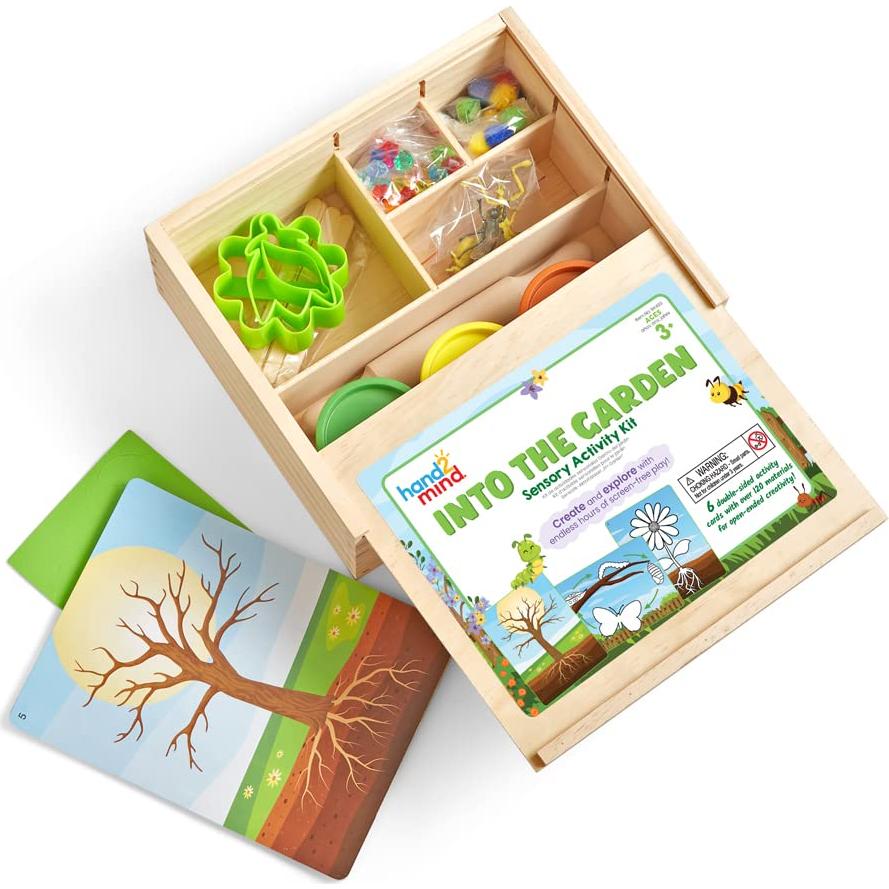 Kit Sensorial de Jardinería Hand2Mind - Actividades para Niños 3-10 Años