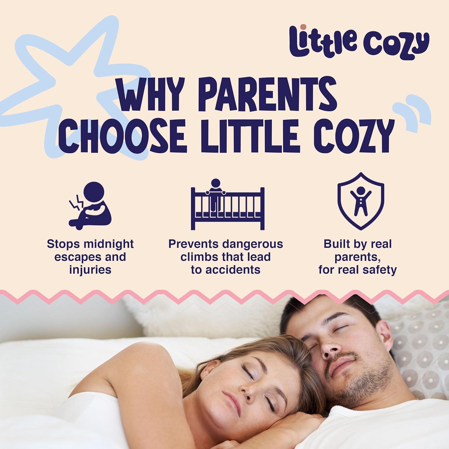 Carpa para Cuna Little Cozy Azul - Dosel Plegable 140x70 cm