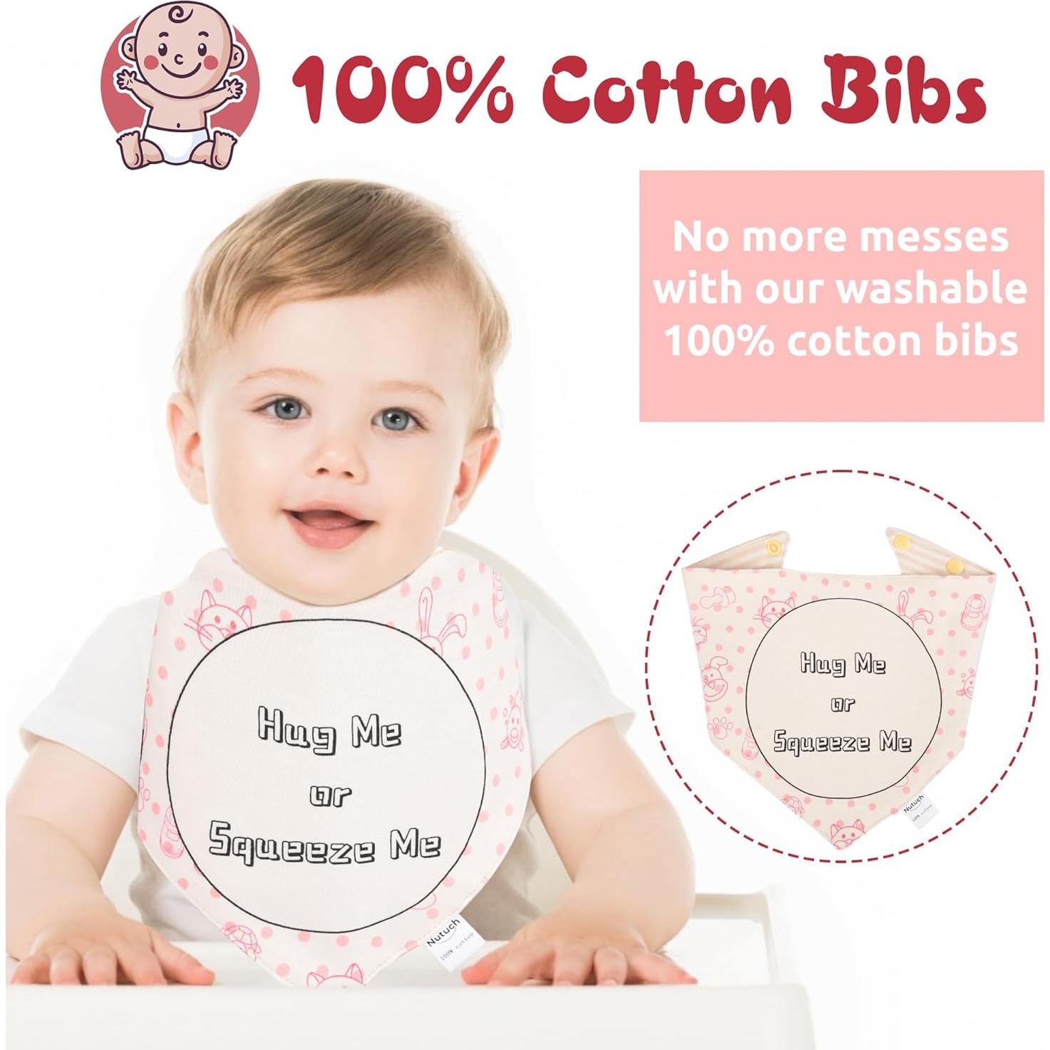 Juego de Regalo para Bebé NUTUCH - Canasta Rosa con Manta y Más