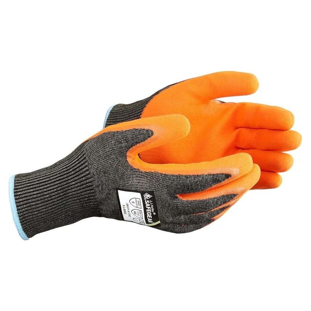 Guantes de Trabajo SAFEGEAR A9 Nitrilo Táctiles XX-Large