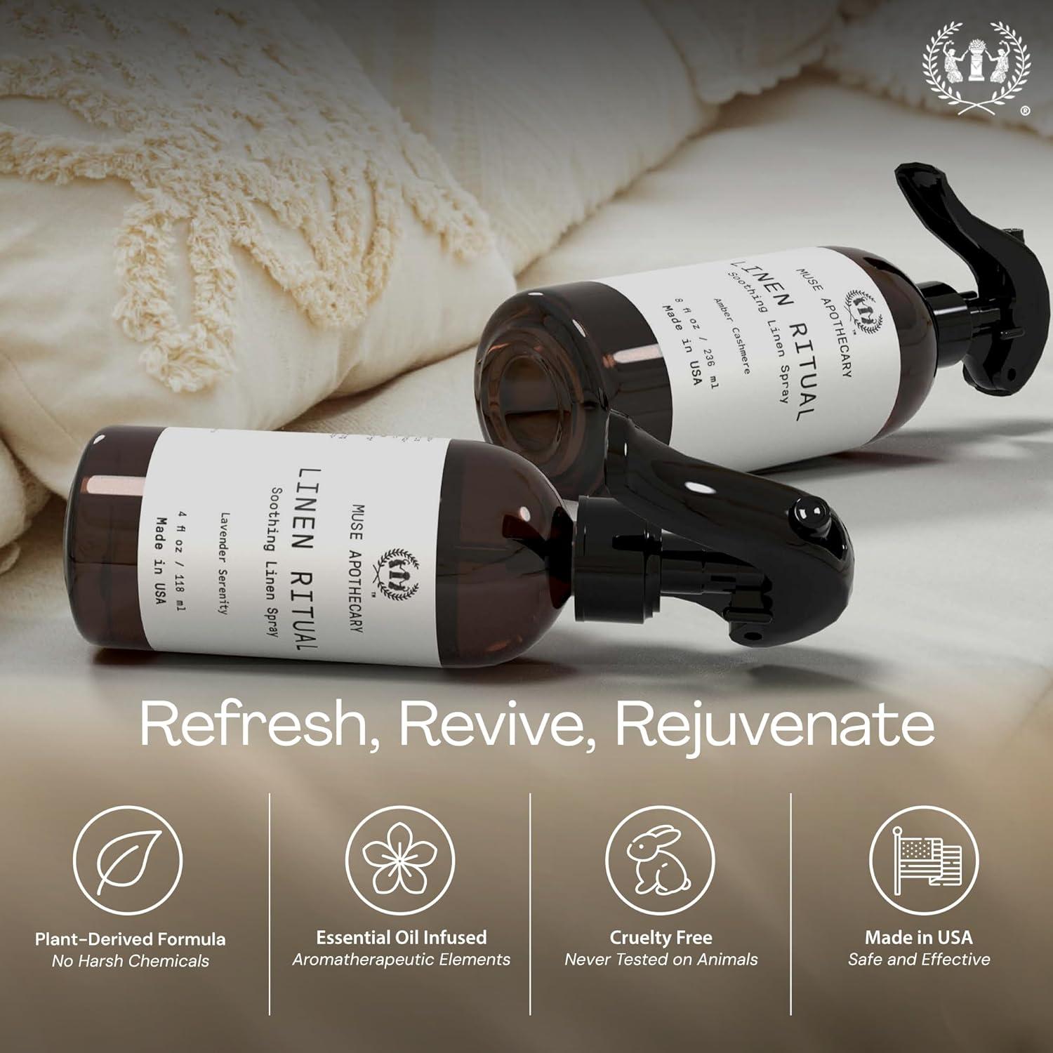 Mist Aromático Calmante Muse Apothecary 113.4 ml Cachemira Ámbar