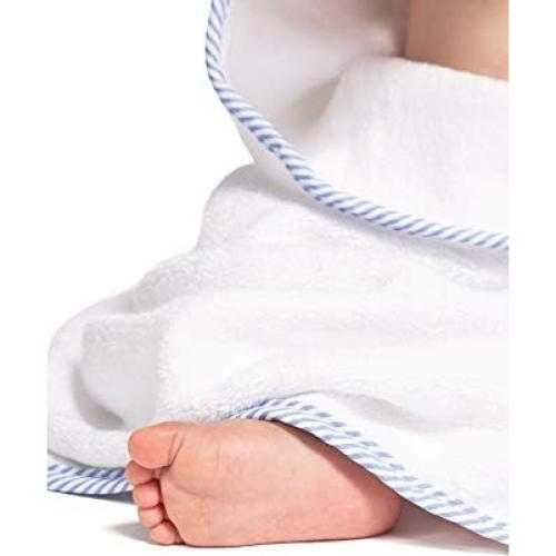 Juego de Toalla con Capucha y Paño de Lavado Fishers Finery Azul