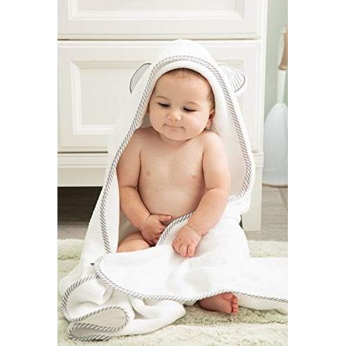 Juego de Toalla con Capucha y Paño de Lavado Fishers Finery Azul